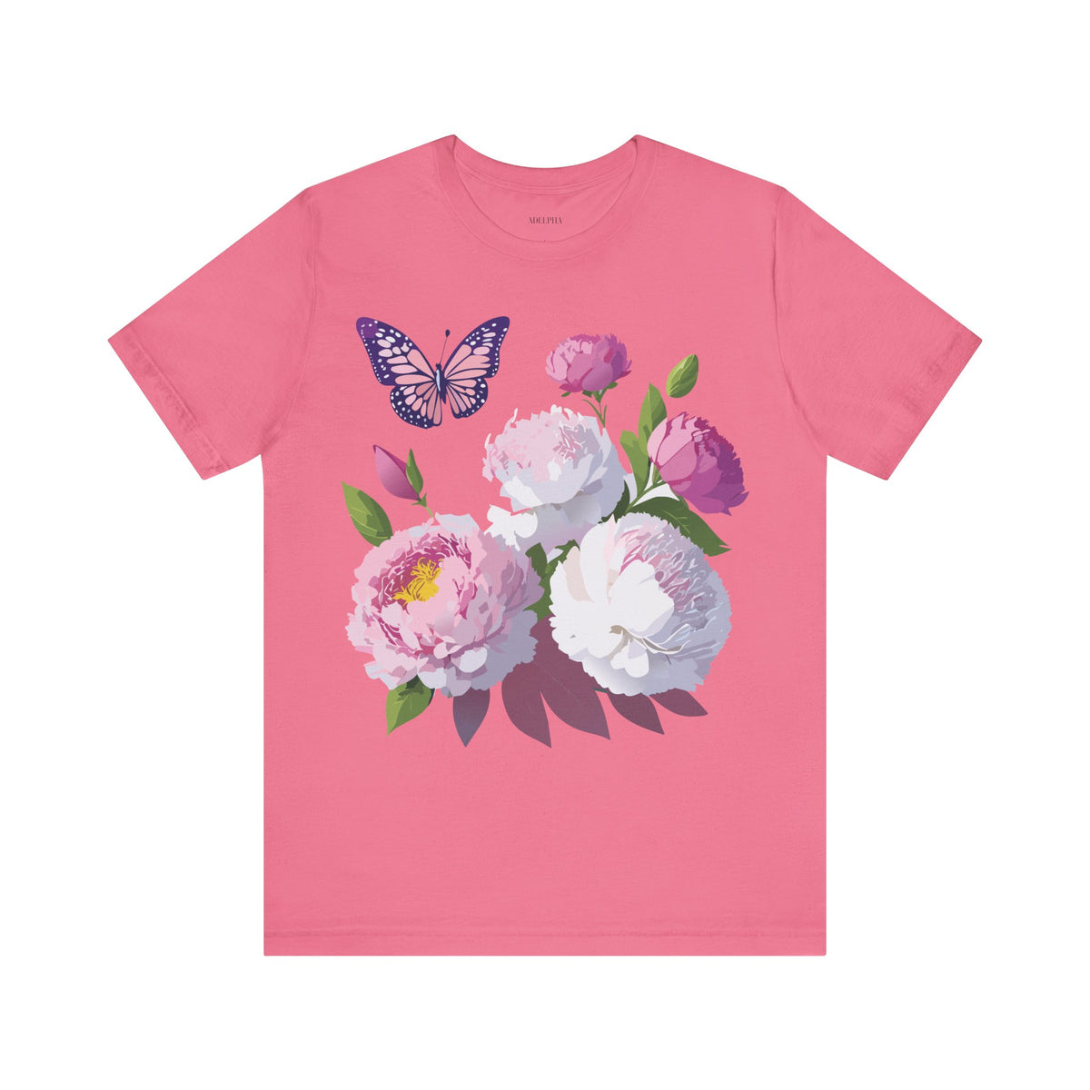 Floral Graphic Tee Shirt - Bella+Canvas Unisex 100 Cotton 39