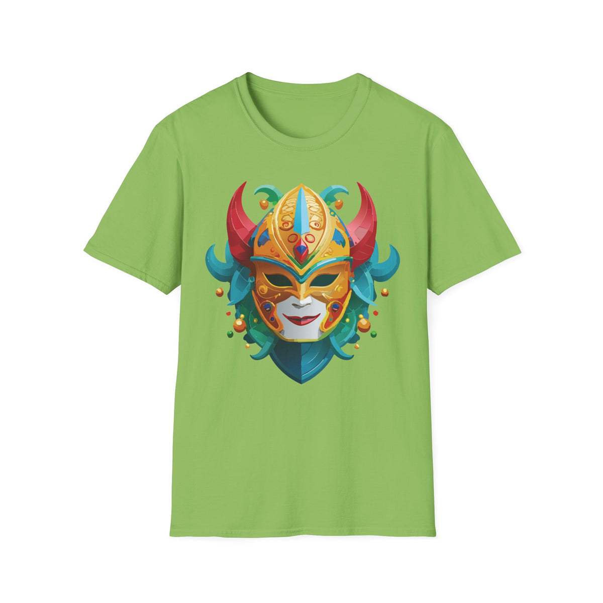 Mask Masquerade Carnival Graphic Tee Gildan Unisex 100 Cotton Tee Shirt m28