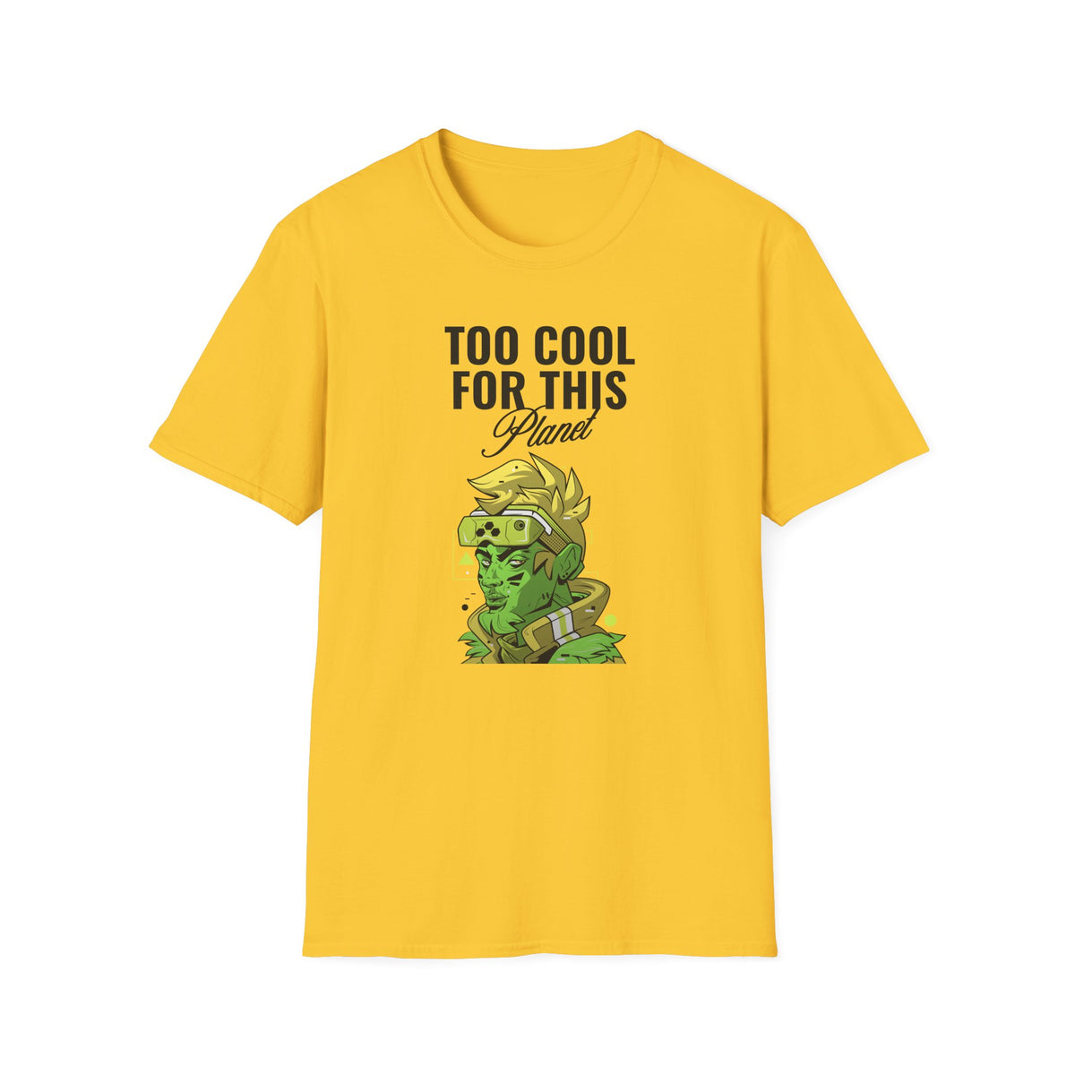 Funny UFO Aliens Graphic Tee Gildan Unisex 100 Cotton Tee Shirt - 20