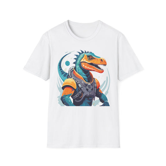 Gildan Alien Cosmos T Shirt Unisex Softstyle 64000 Cotton Tee With Alien Art Design Graphic Print