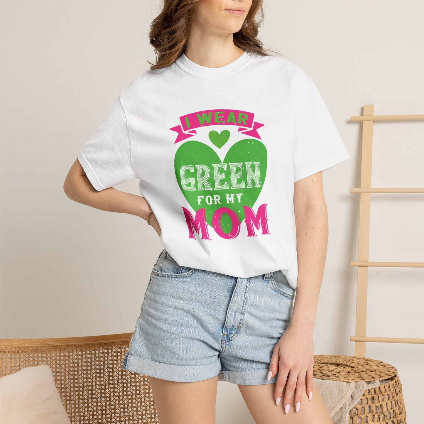 Mom T-shirt Mother Day Mama Tee Unisex Comfort Colors Garment-Dyed Cotton h75
