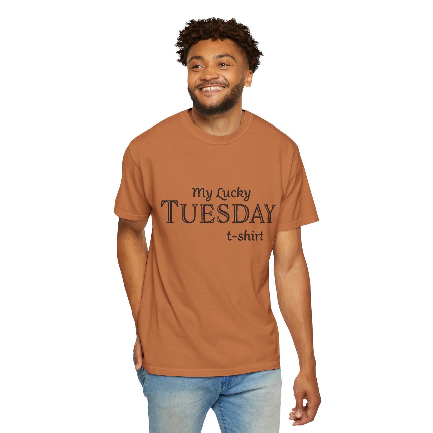 Unisex T-shirt with weekdays design