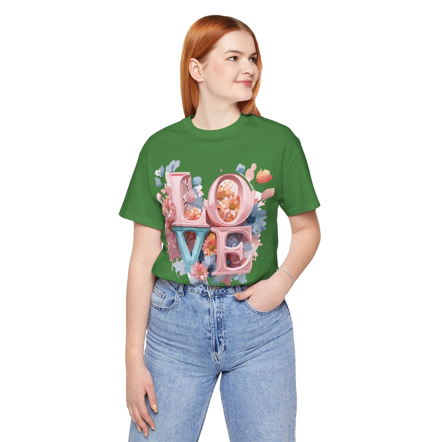 Valentine Graphic Tee Unisex Vintage Inspired Art Design Shirt Adelpha Premium Jersey Short Sleeve