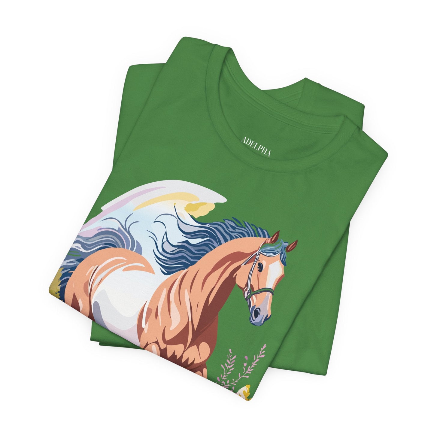 Horse Graphic Unisex 100 Cotton Vintage Animal Art T-Shirt 4