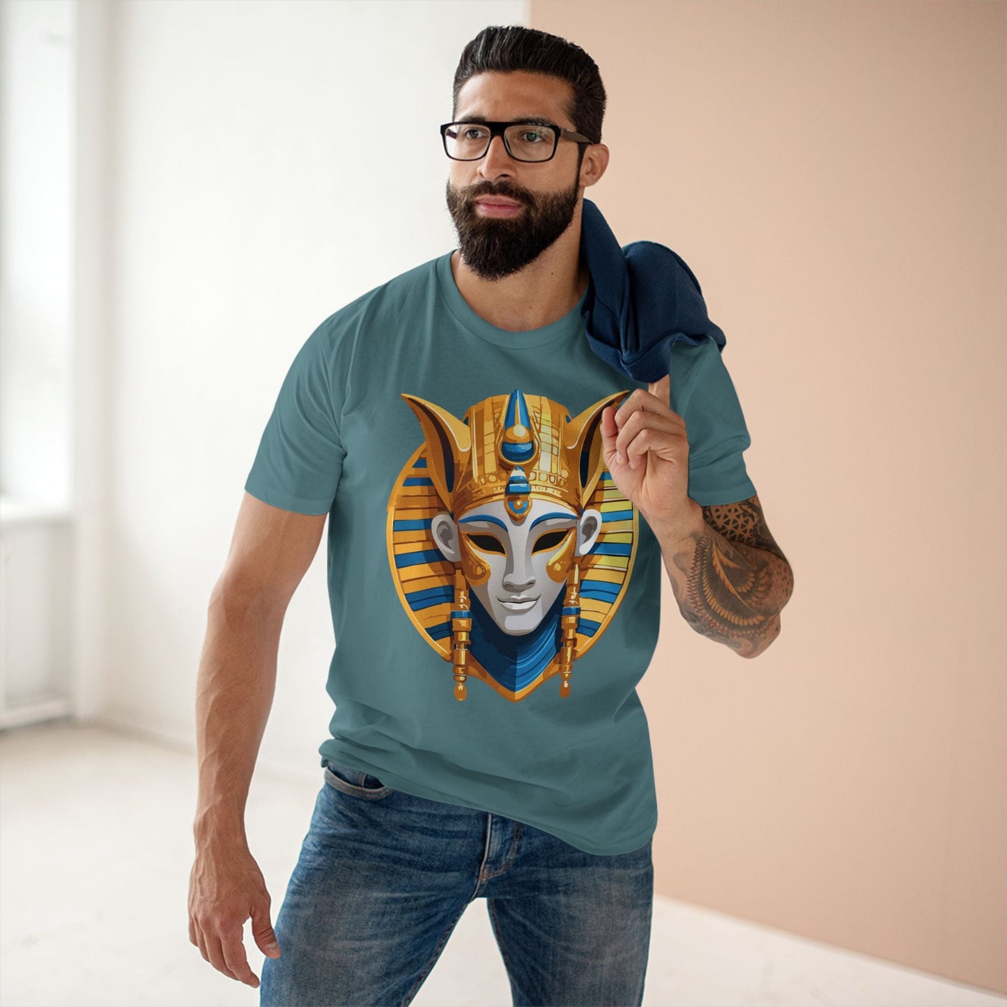 Mask Graphic Unisex 100 Cotton Staple Tee 28