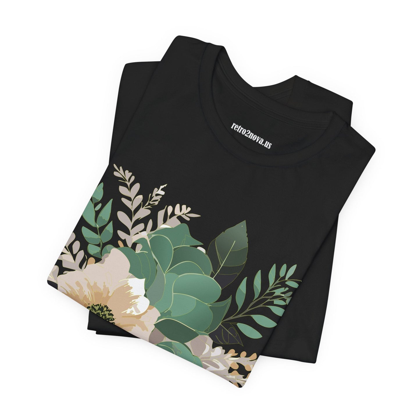 Flowers Shirt Floral Shirt Unisex Jersey Short Sleeve Tee From Flowers Collection Retro2Nova