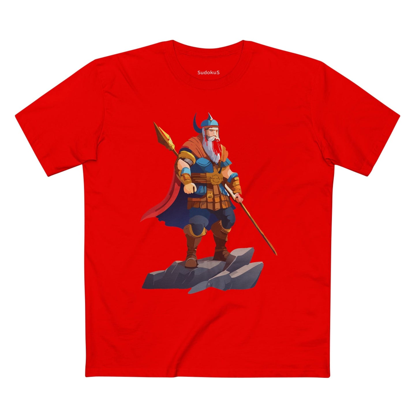 Viking Graphic Unisex 100 Cotton Staple Tee 3