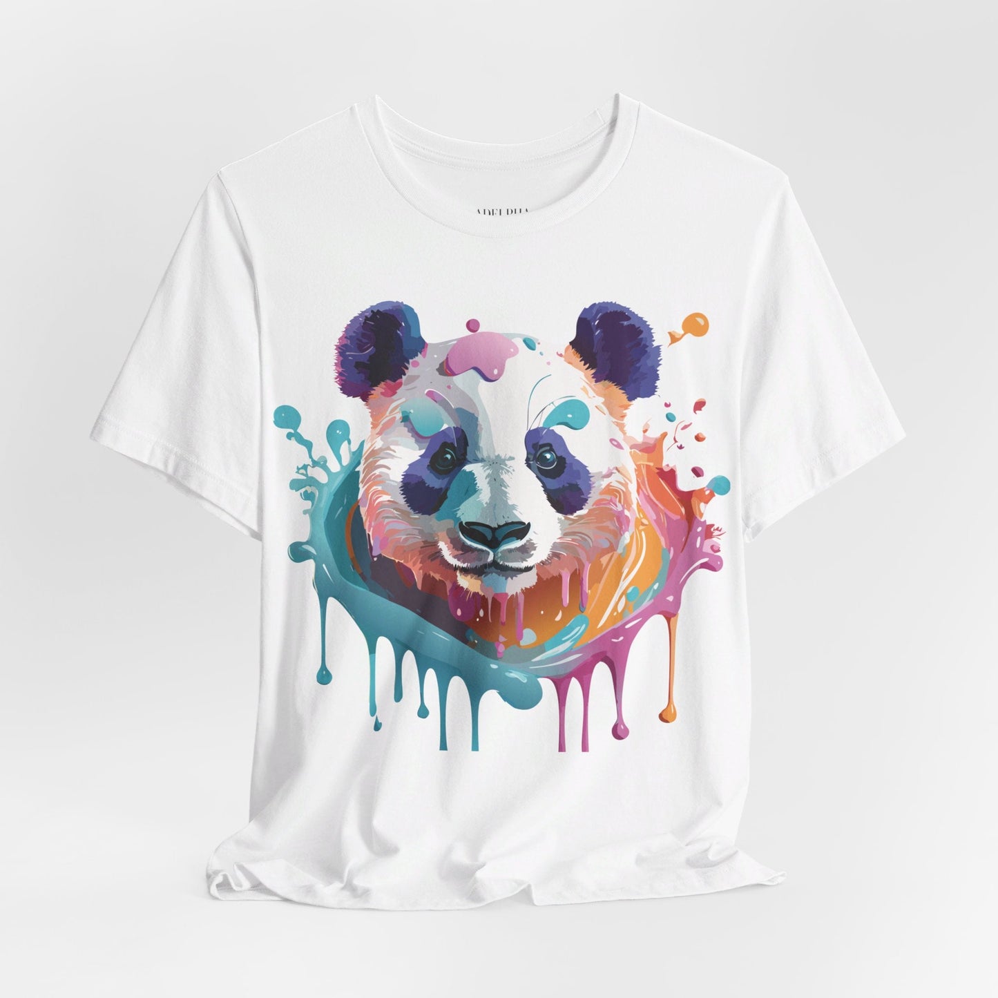 Panda Graphic Tee Unisex Vintage Inspired Art Design By Adelpha Premium Jersey Short Sleeve
