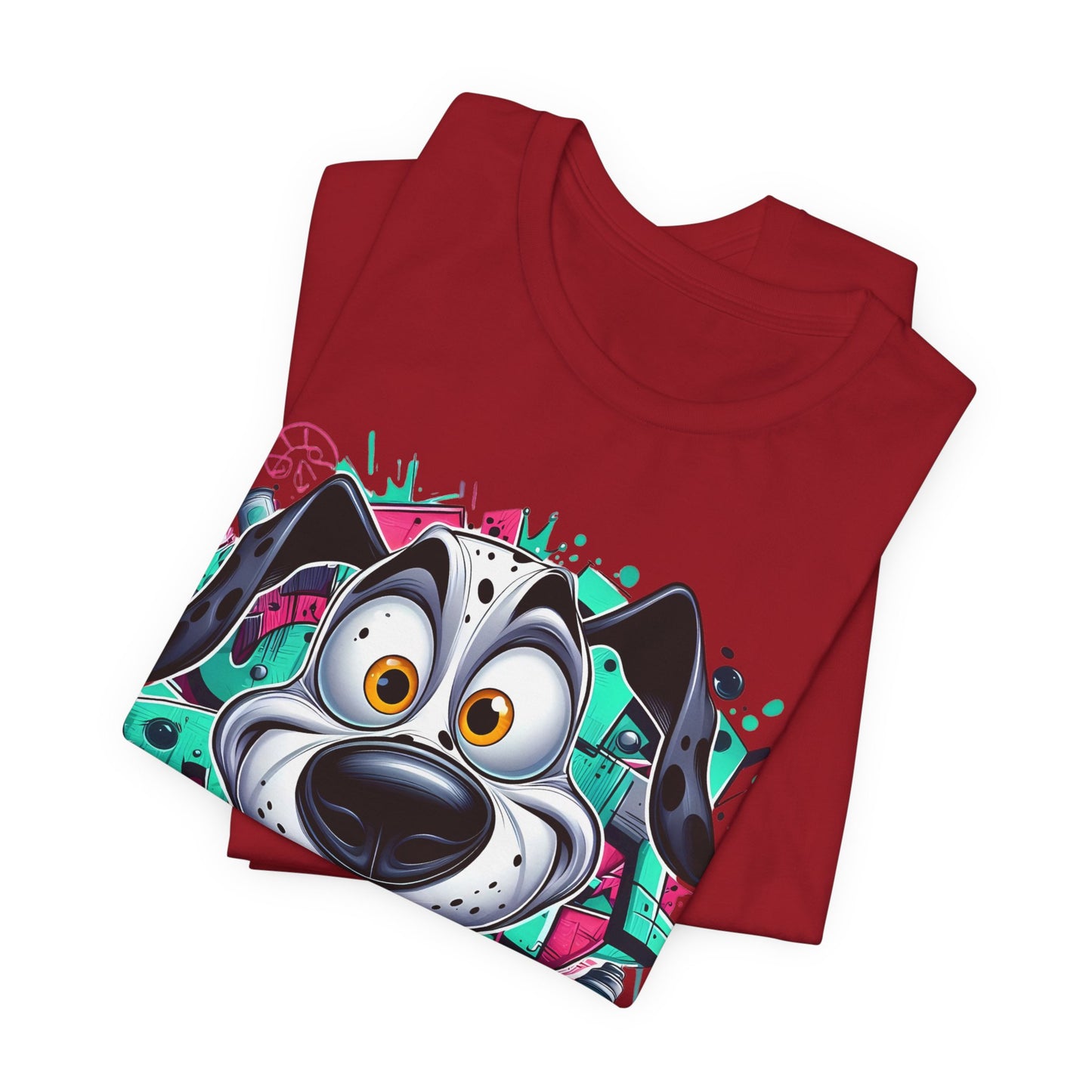 Viki Animal Tees, Dog Tee Shirt, Funny Dog T-Shirt, Art Design Top, Funny Animal T-Shirt, Graphic Tee