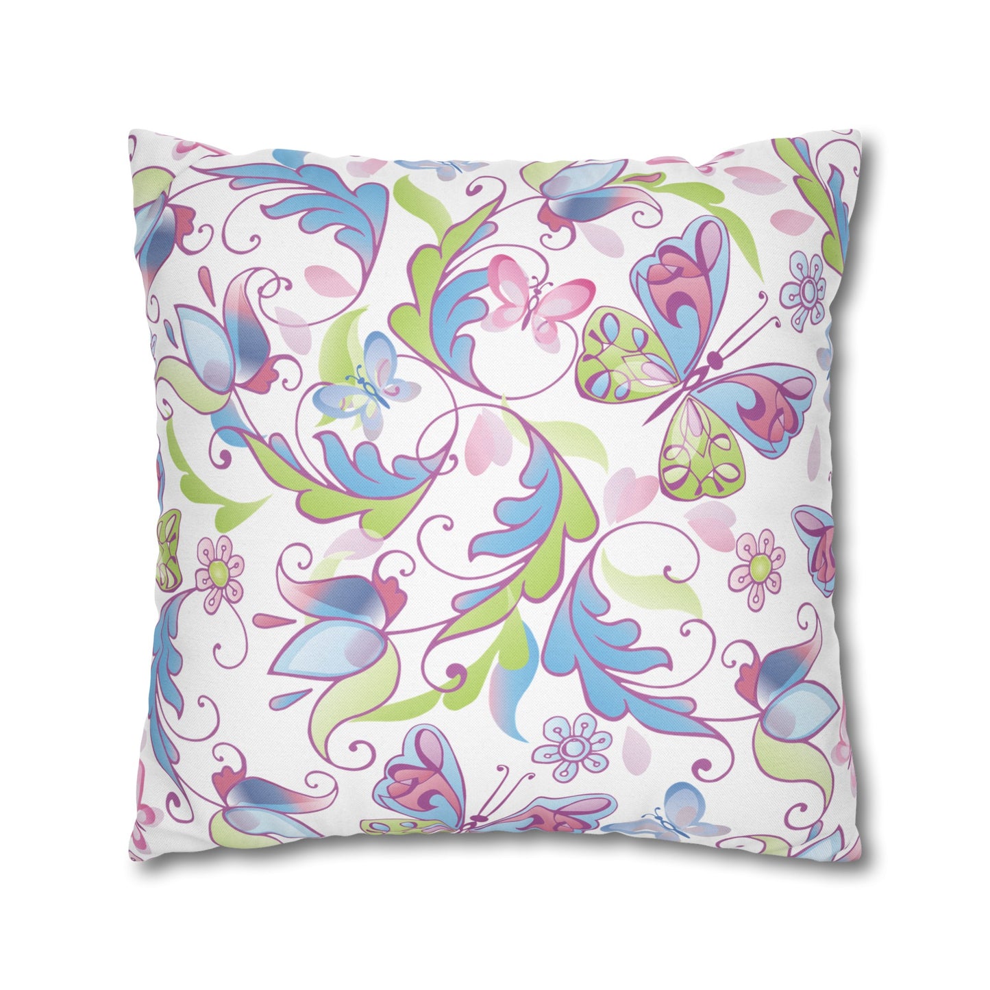 Floral Poly Pillowcase