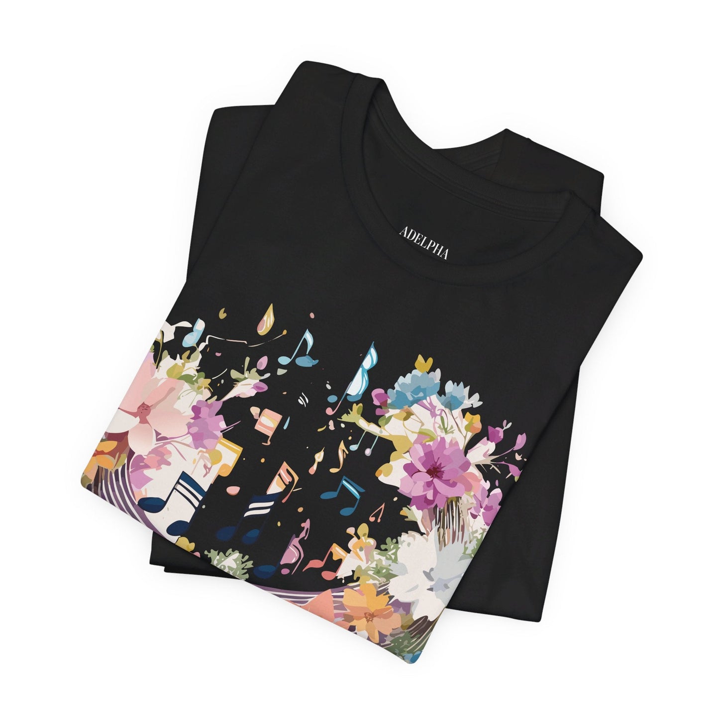 Adelpha Music T Shirt Unisex Graphic Tee With Vintage Inspired Artwork Short Sleeve
