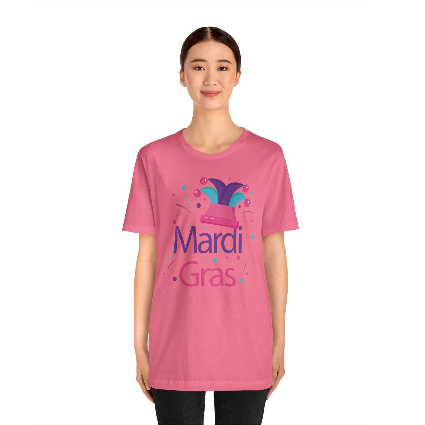 Tee-shirt en coton unisexe pour Mardi Gras