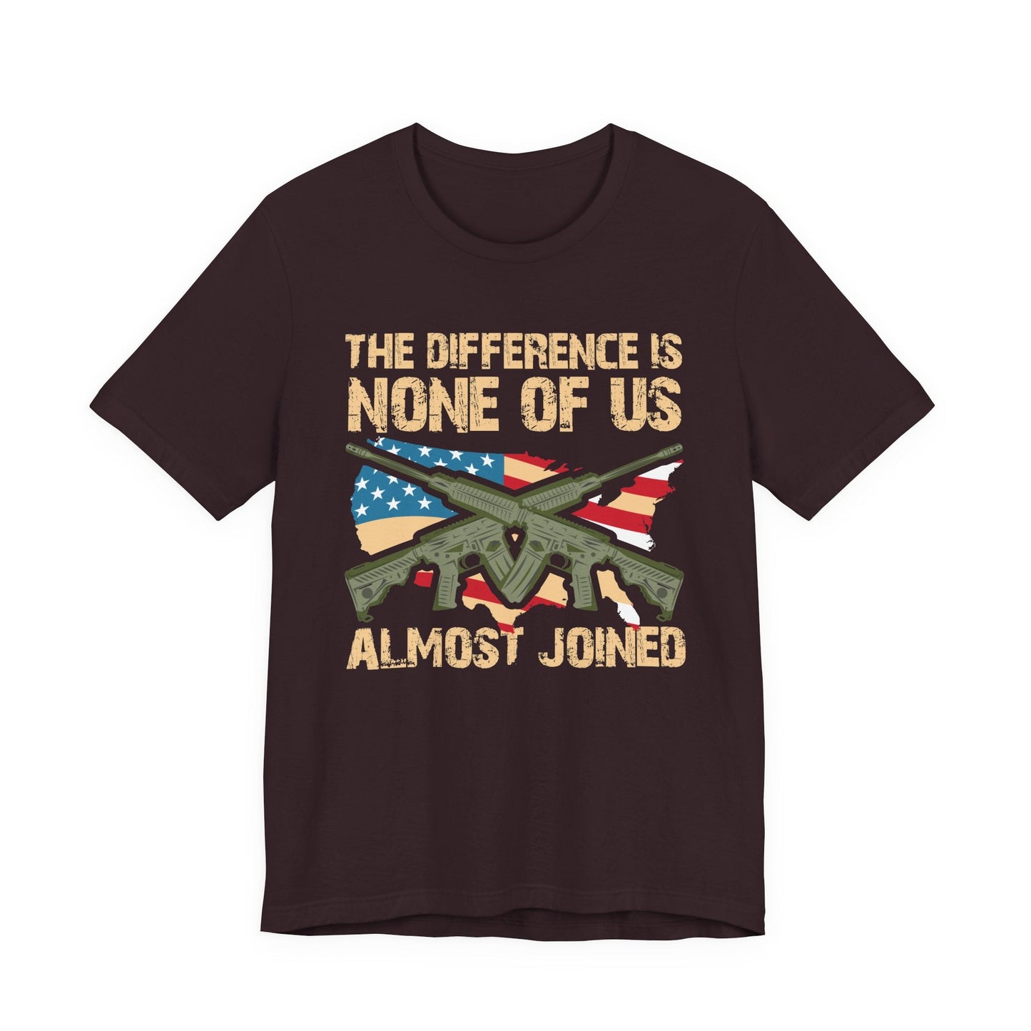 Army Veteran Patriotic Graphic Design Unisex Cotton T-Shirt v18