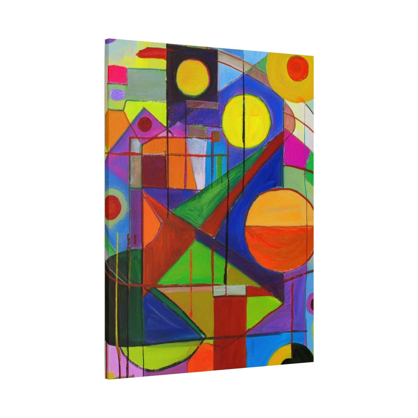 Abstract Painting Print Canvas 20x24,20x30,24x30, 24x32,24x36,30x40, 32x48,36x48,40x60 Pine-Wood Inner Frame ABS-5