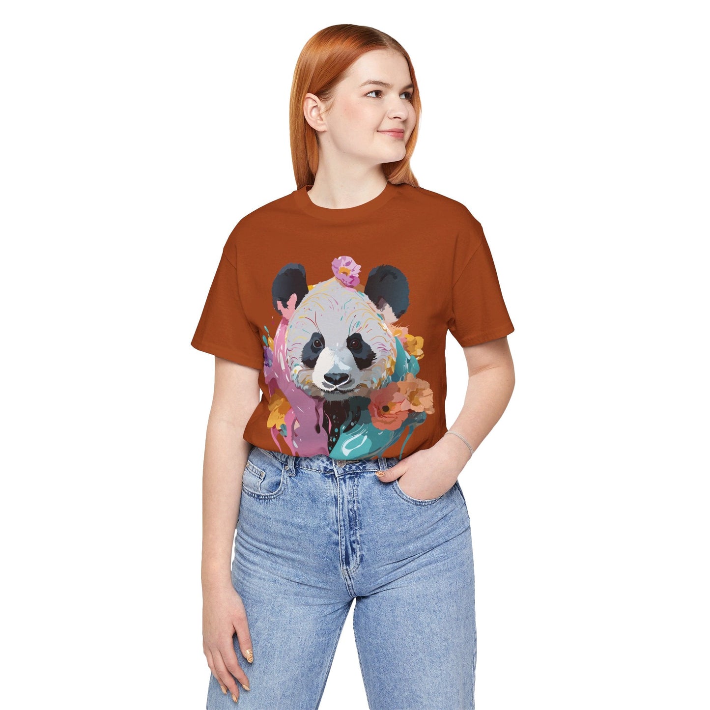 Panda Graphic Tee From Adelpha Unisex Jersey Short Sleeve Vintage Inspired Shirt
