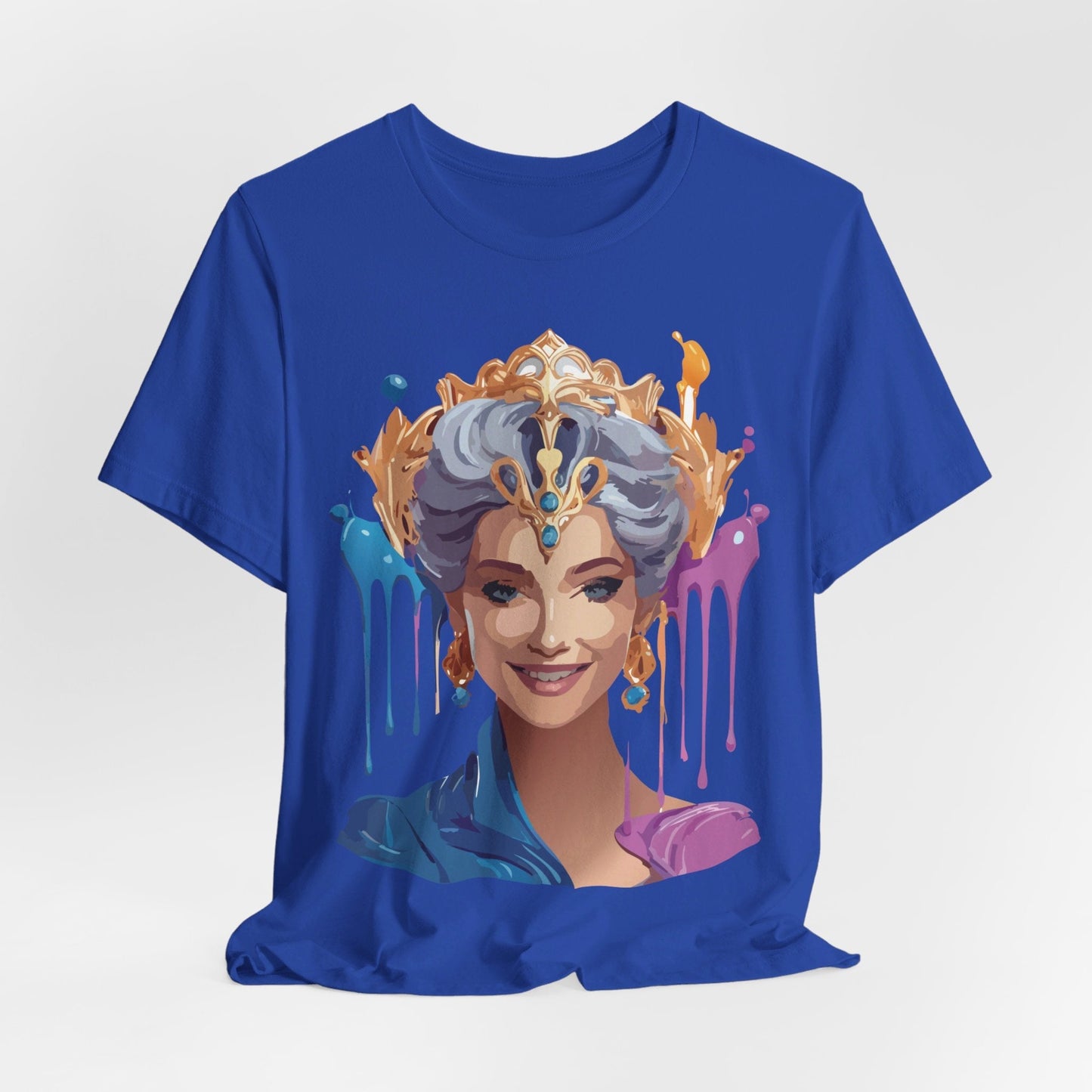 Queen Woman Portrait Graphic Unisex 100 Cotton Vintage Artwork Tee 18