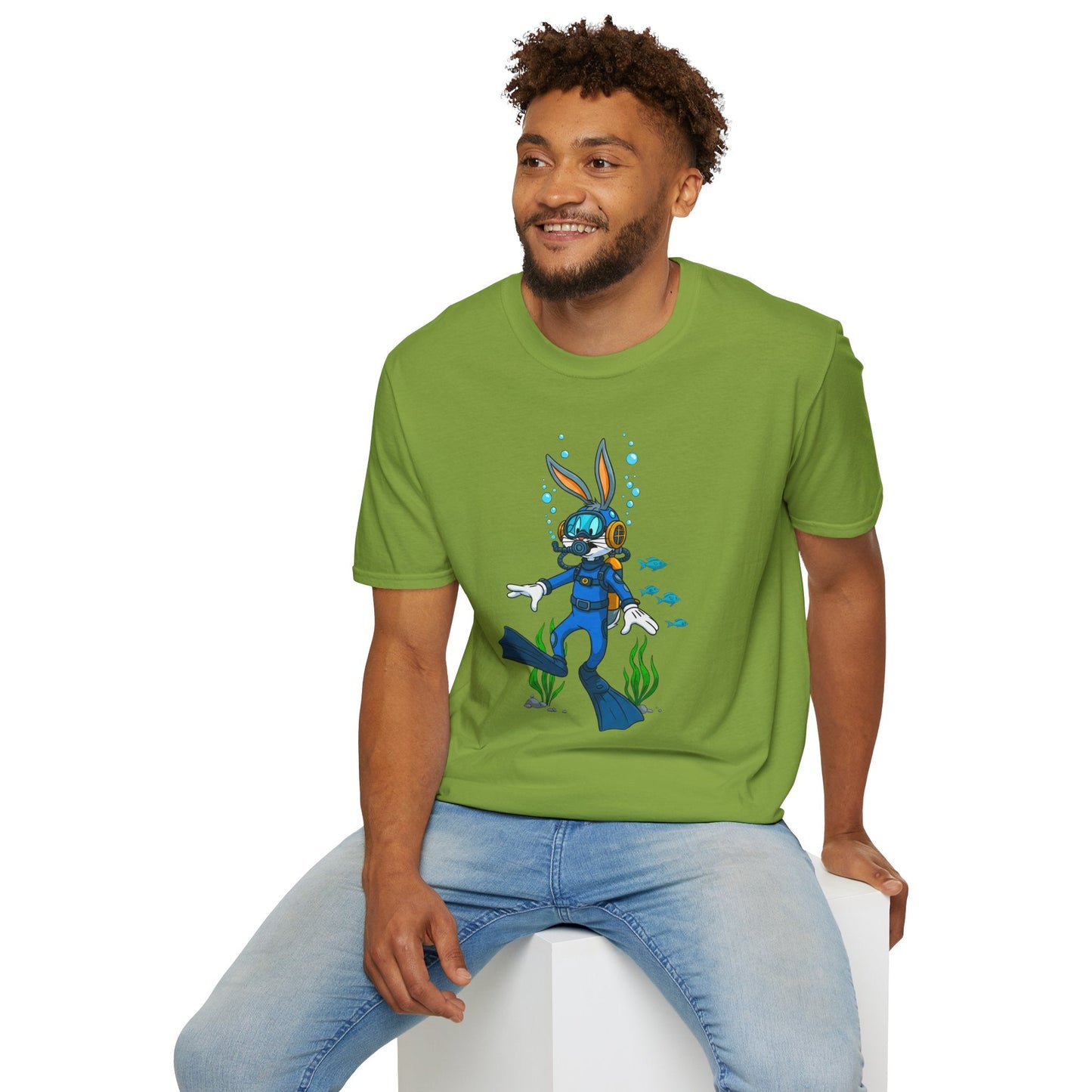 Bugs Bunny Shirt Unisex T Shirt Cartoon Tee Animation Design Softstyle Graphic Cotton