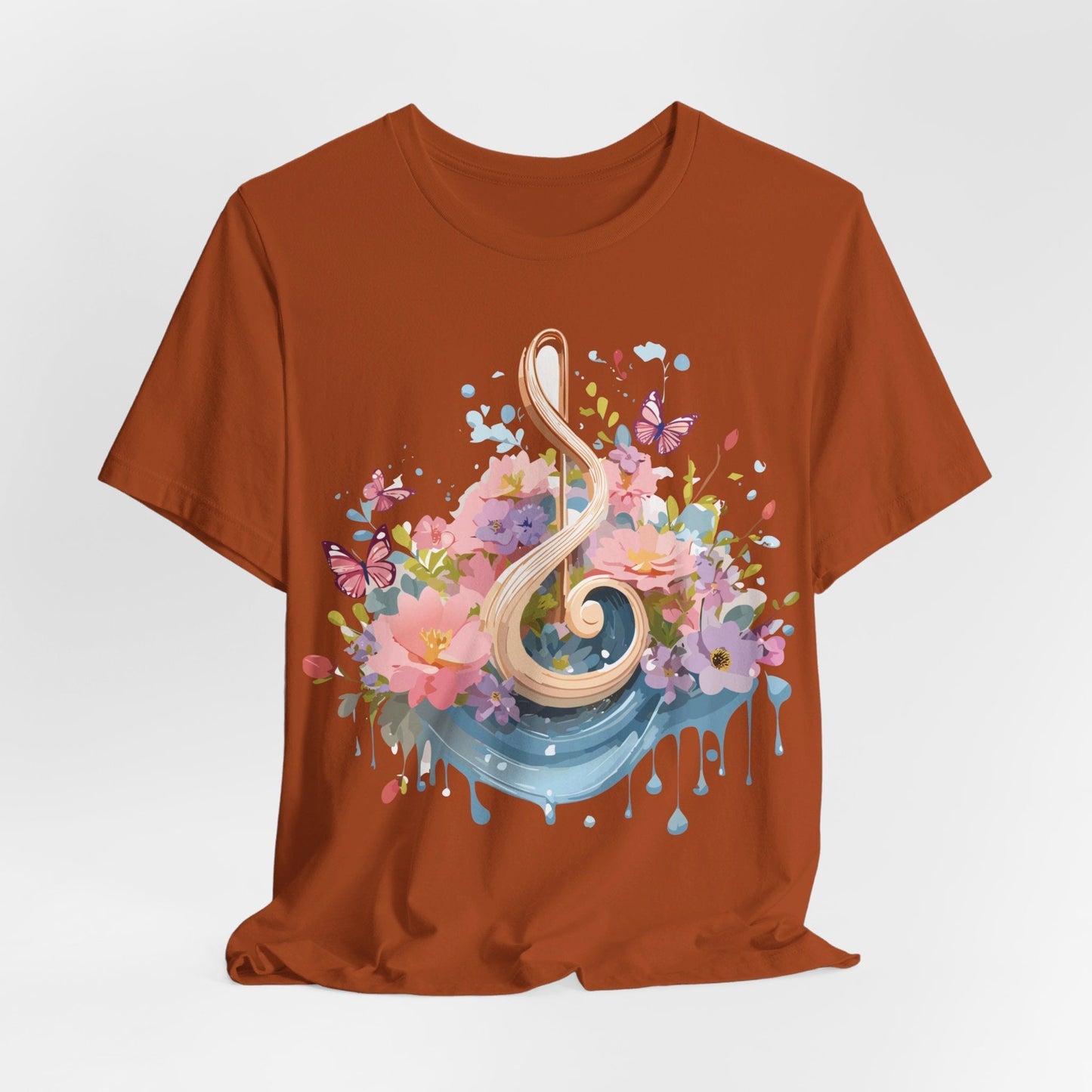 Music T Shirt Unisex Graphic Tee By Adelpha With Vintage Inspired Artwork And Premium Comfort