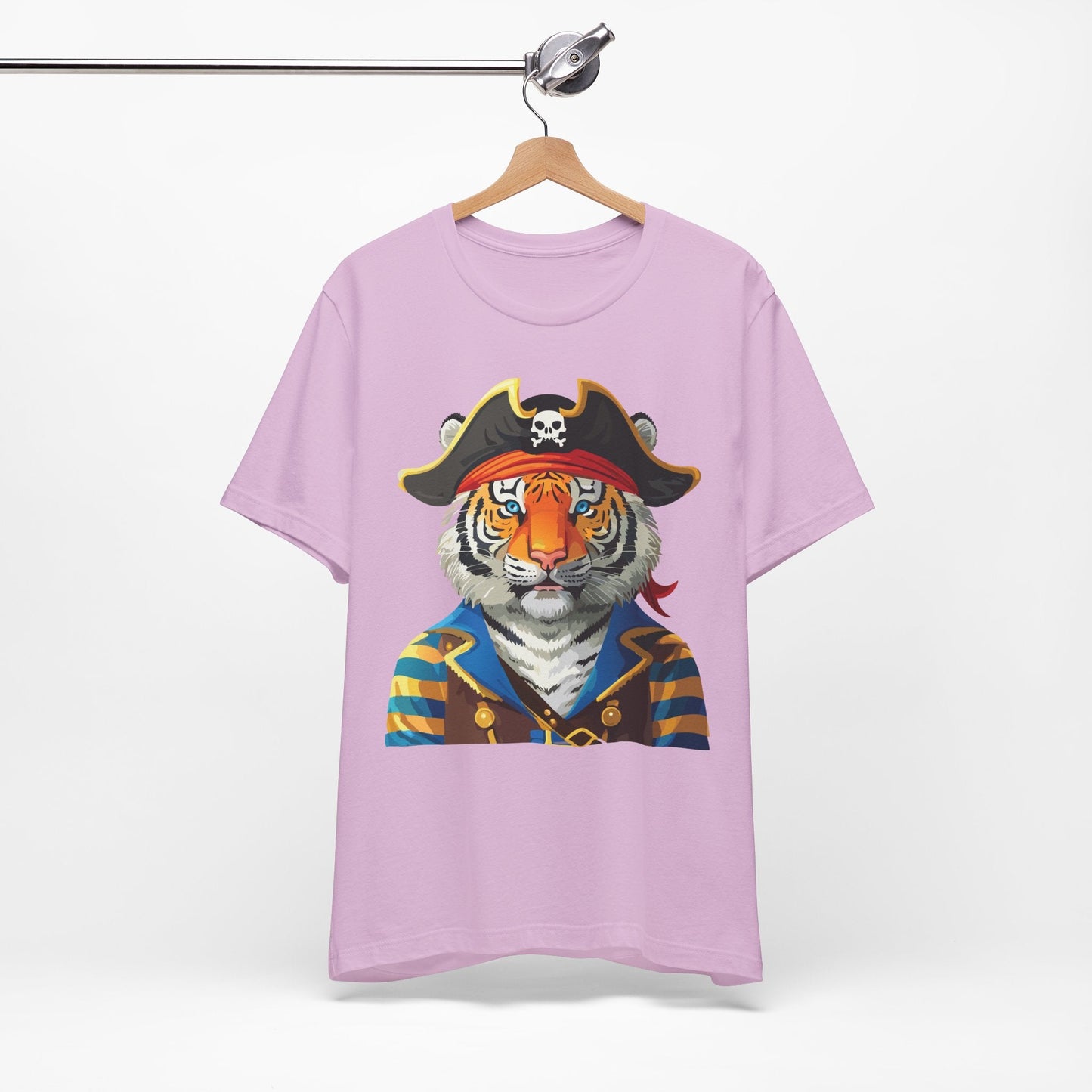 Unisex Animal Tee Shirt Art Design With Wild Animals Gildan Softstyle Cotton T Shirt