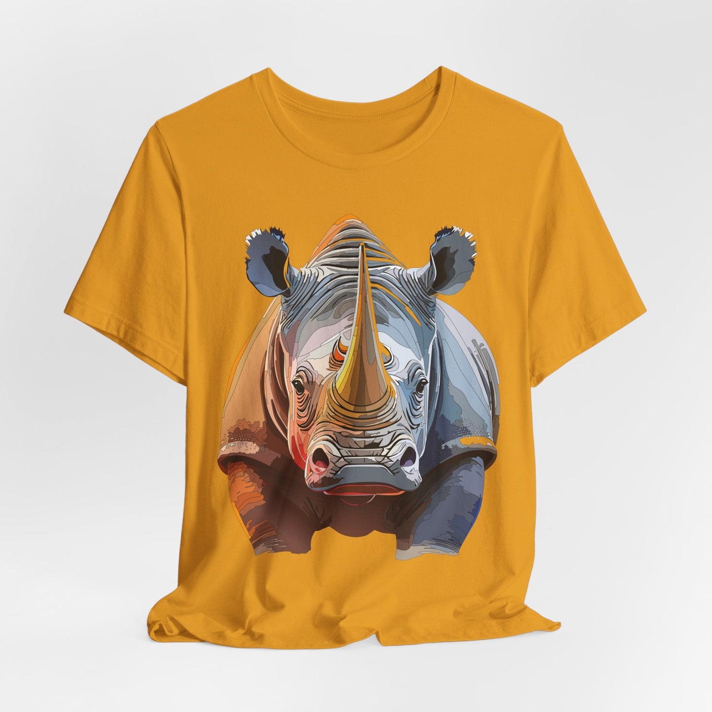 Unisex Animal Graphic Tee Shirt With Art Design Wild Animals Shirt Gildan Softstyle Cotton