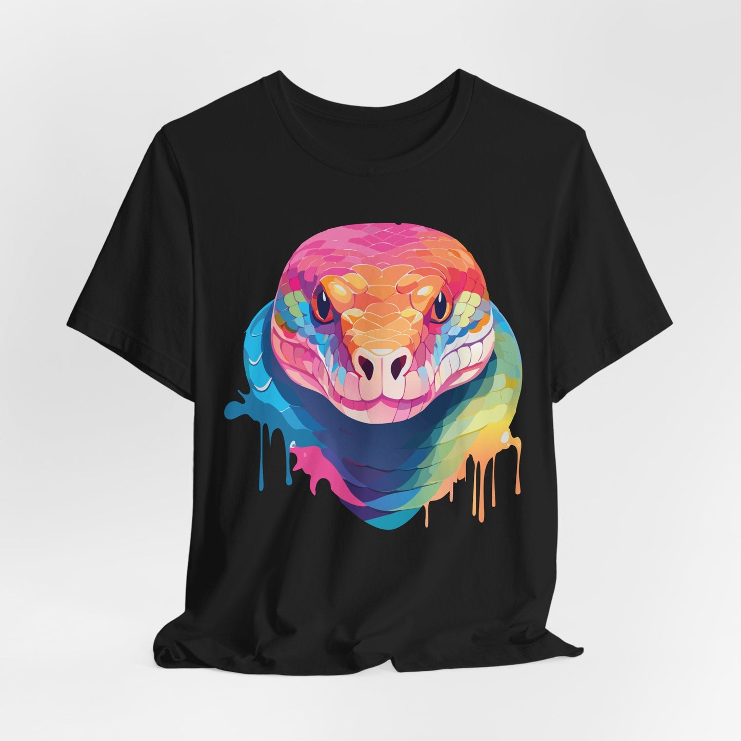 Unisex Animal Shirt With Art Design Wild Animals Graphic Print Casual Short Sleeve Tee