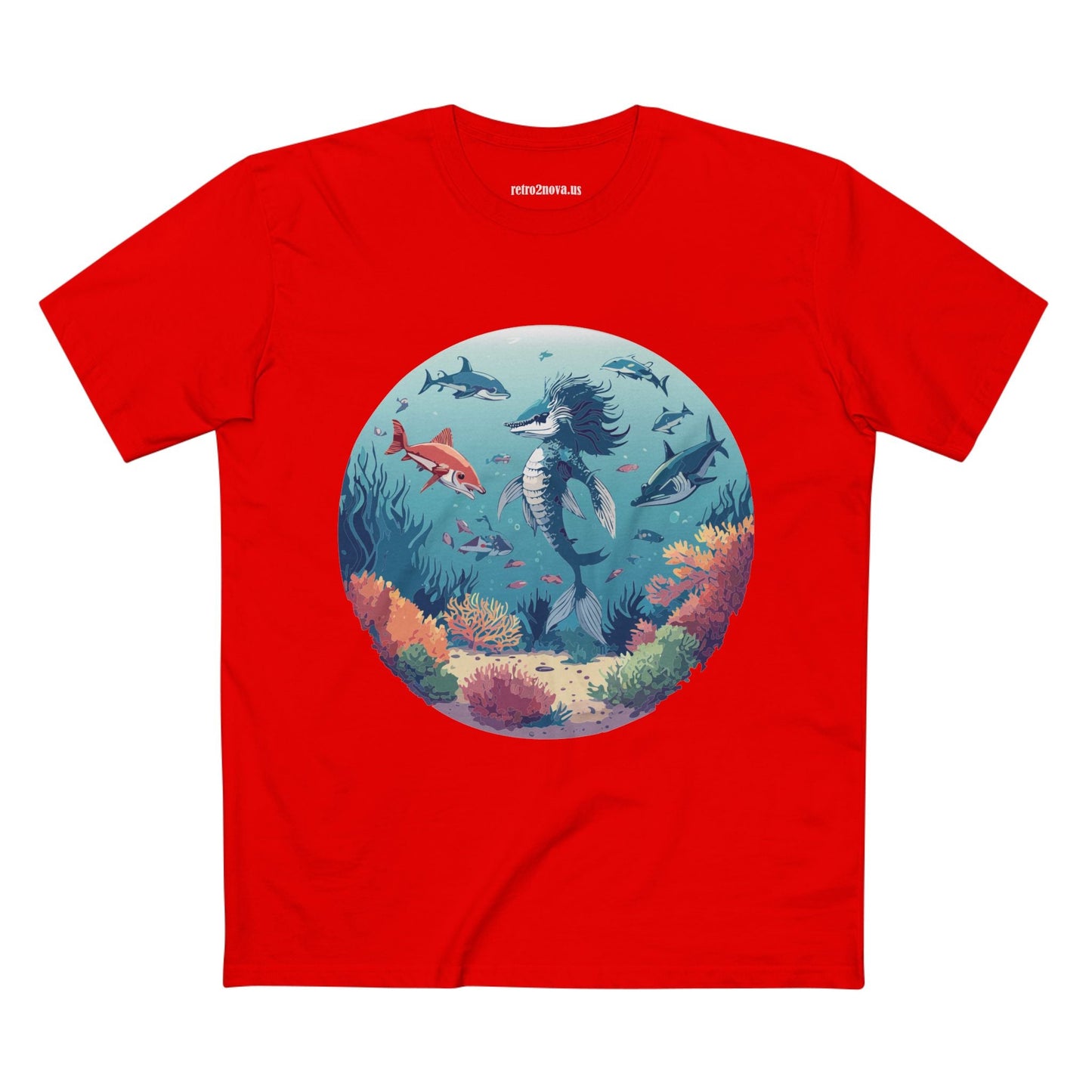 Ocean Shirt Ocean Pacific OP 15 Unisex Premium Cotton Tee With Original Art Design