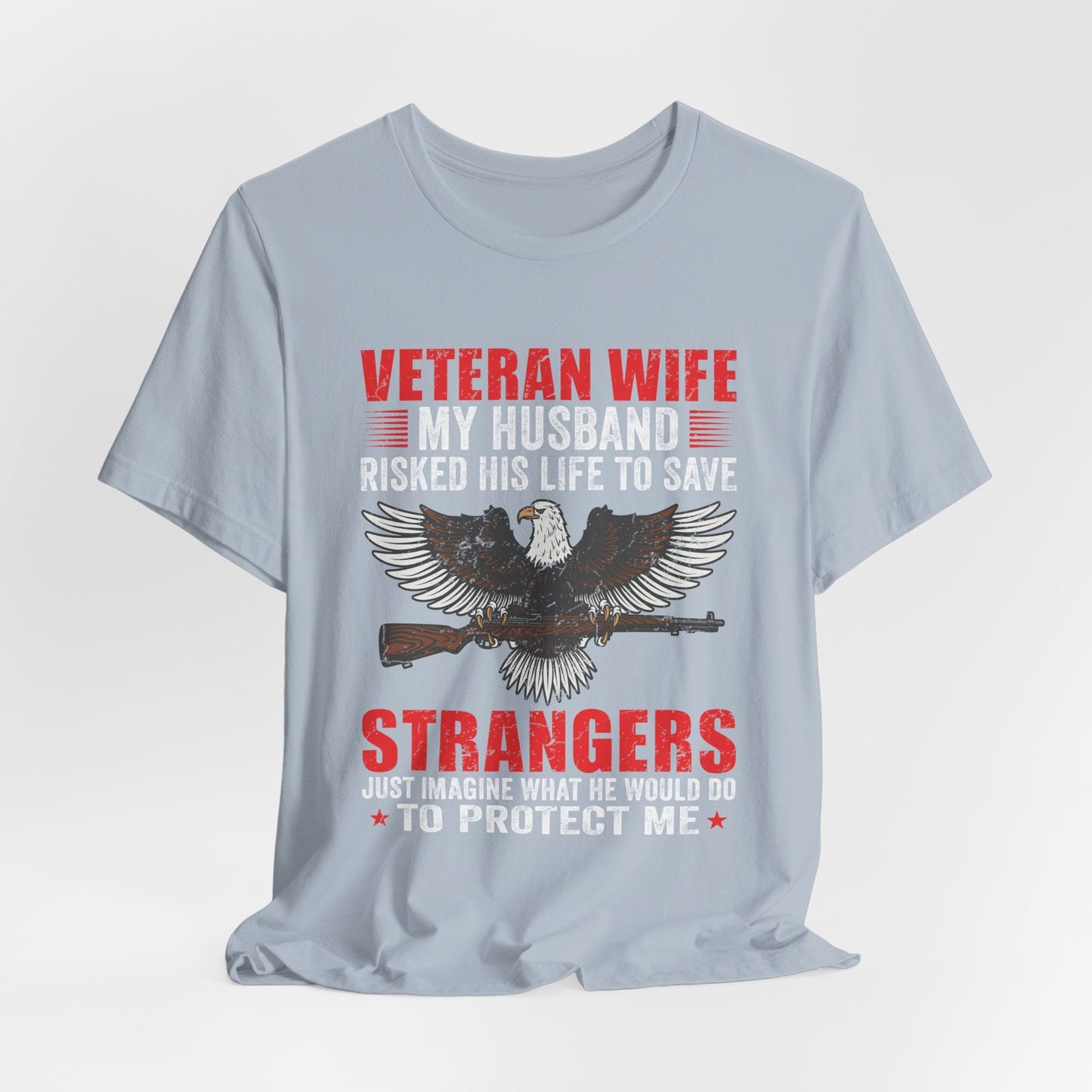 Army Veteran Patriotic Graphic Design Unisex Cotton T-Shirt v40