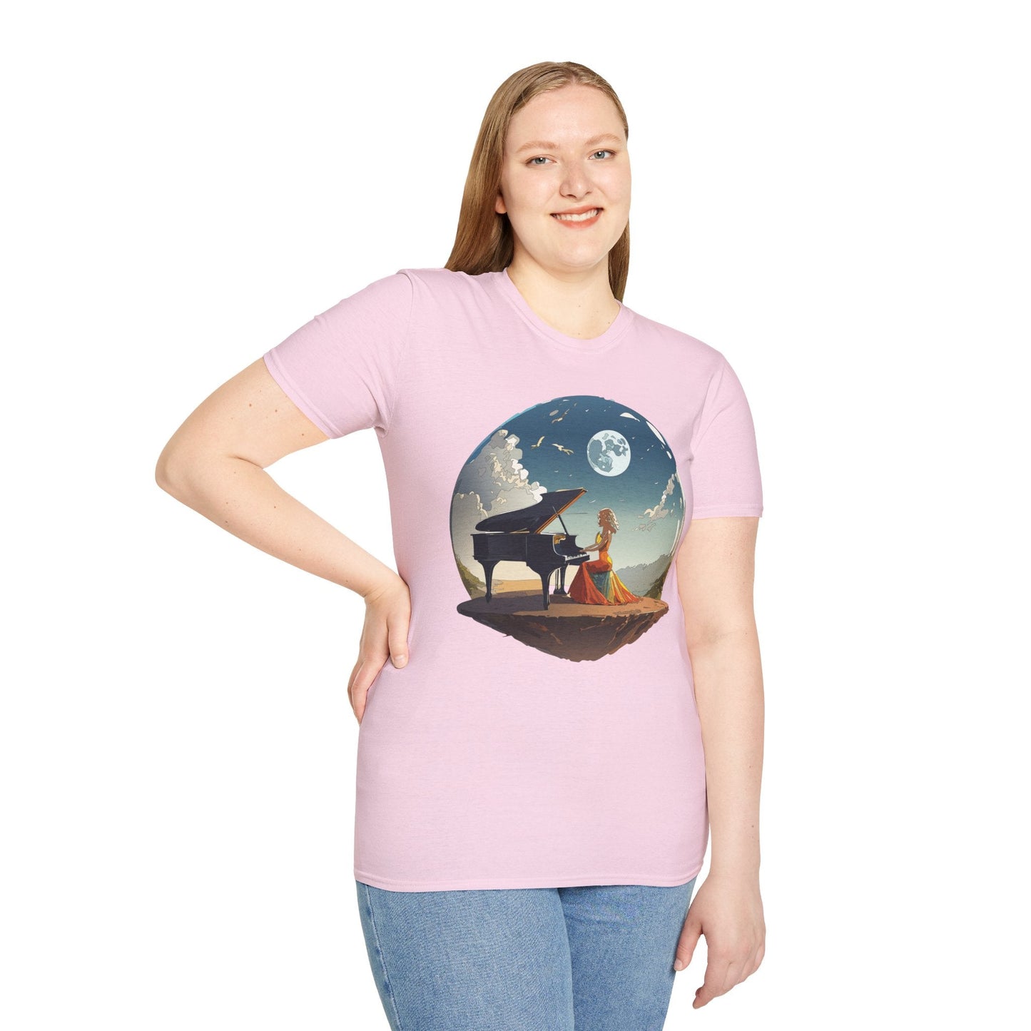 Womens Graphic T Shirts Art Design Shirt Gildan Softstyle 64000 Cotton Tee Unisex Comfort