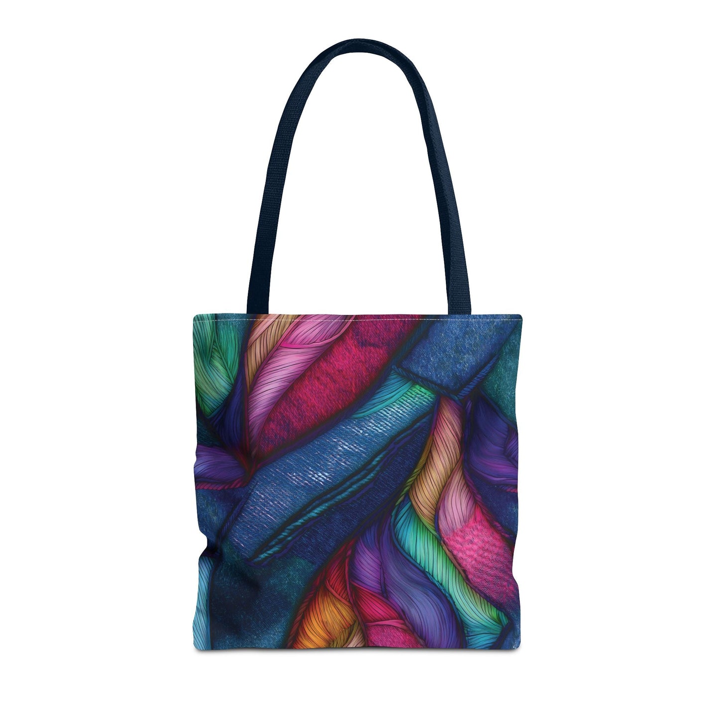 Denim Canvas Bag, Tote Bag Denim Printify