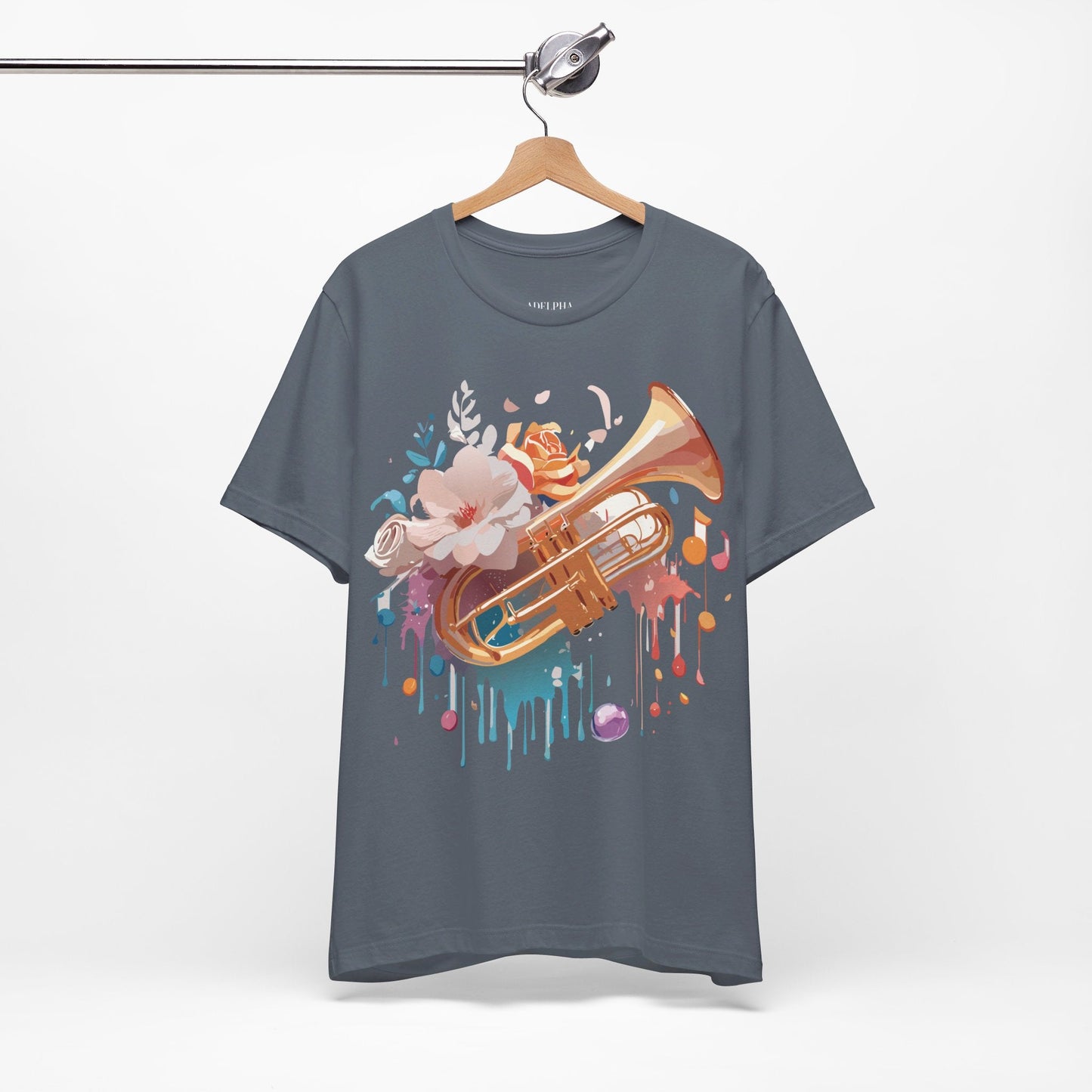 Adelpha Vintage Inspired Graphic T Shirt Unisex Jersey Short Sleeve For Everyday Style
