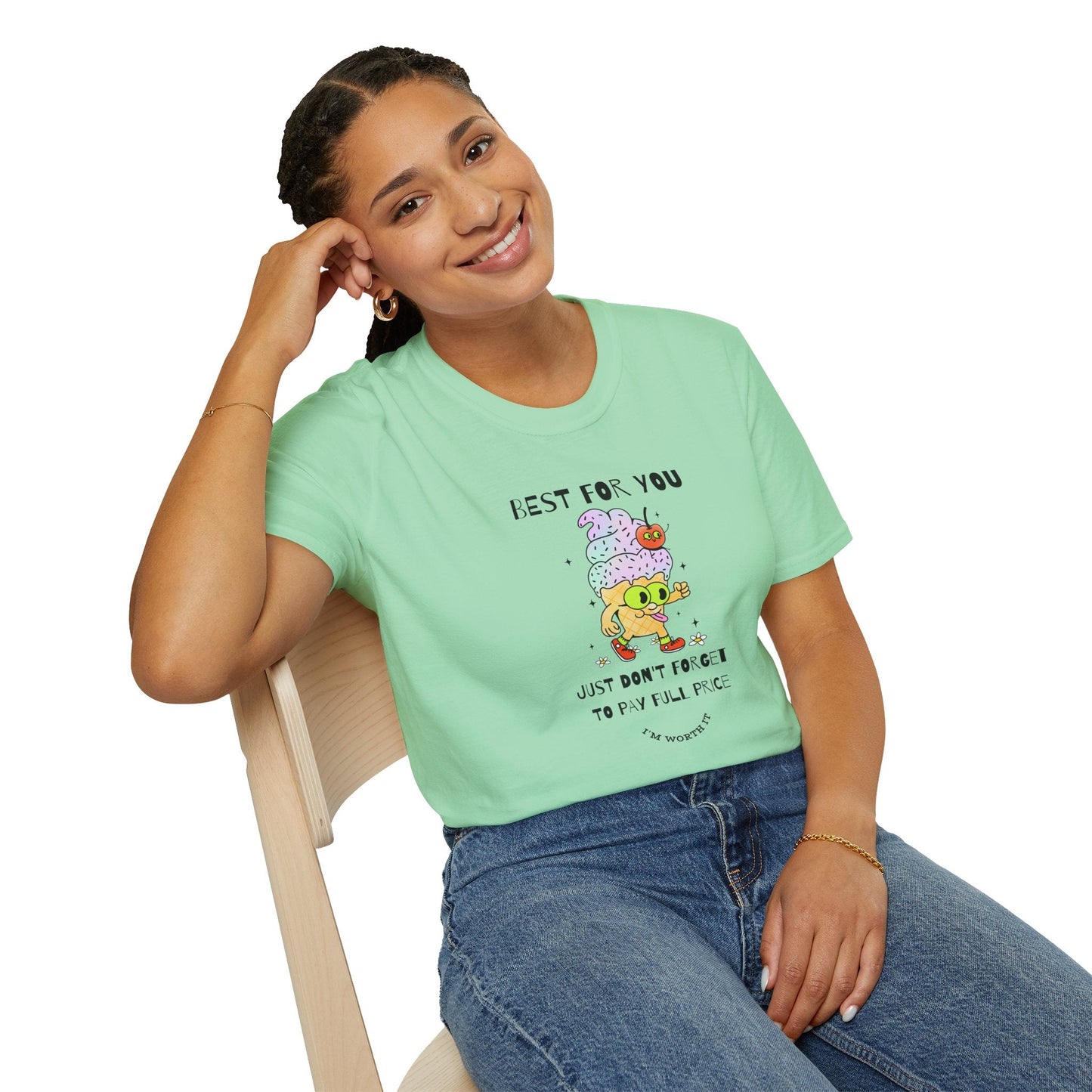 Funny Food T Shirts Unisex Softstyle Tee Cotton Gildan 64000 Short Sleeve Graphic Tee