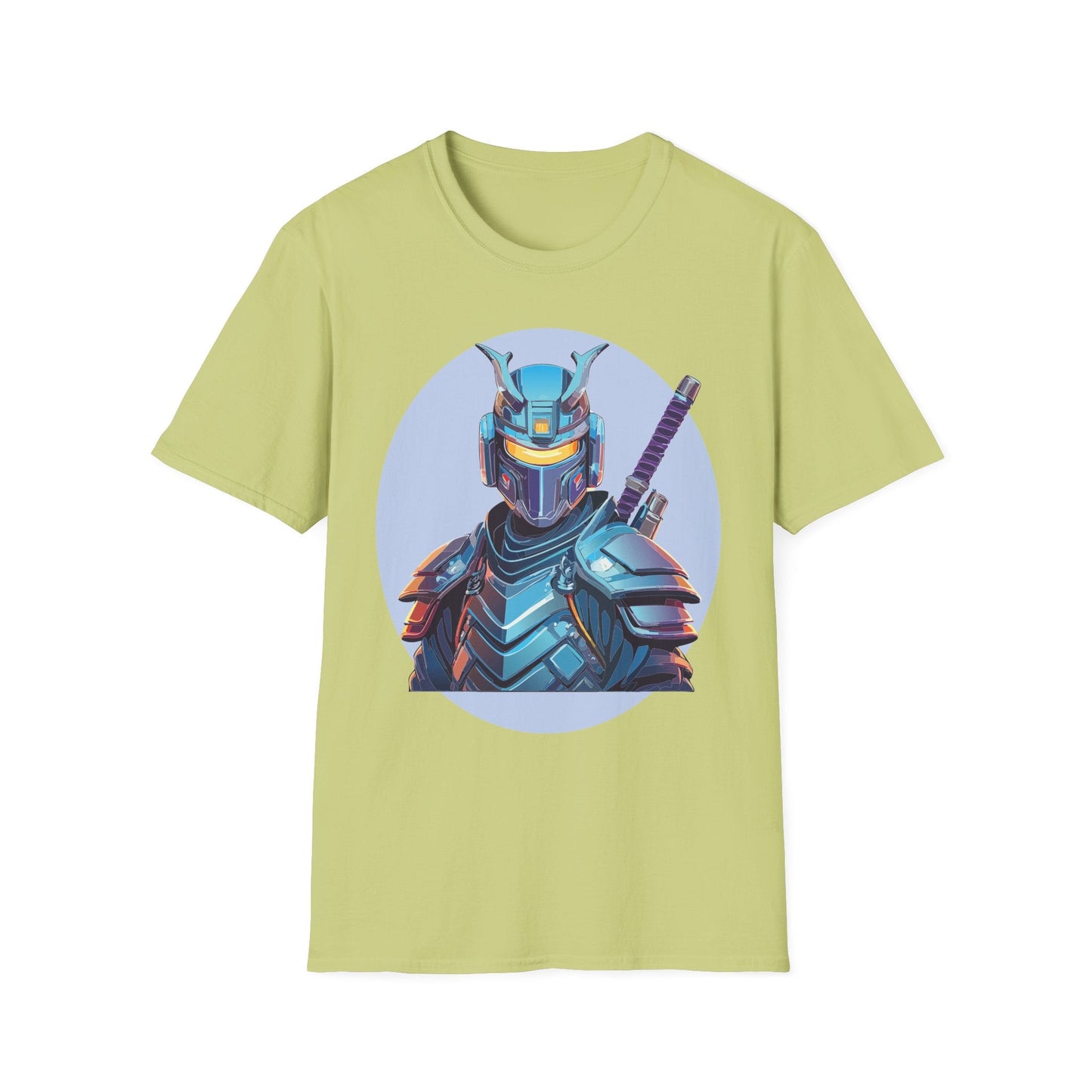 Samurai Shirt Unisex Softstyle Tee 64000 Gildan 100 Percent Ring Spun Cotton Comfort Fit