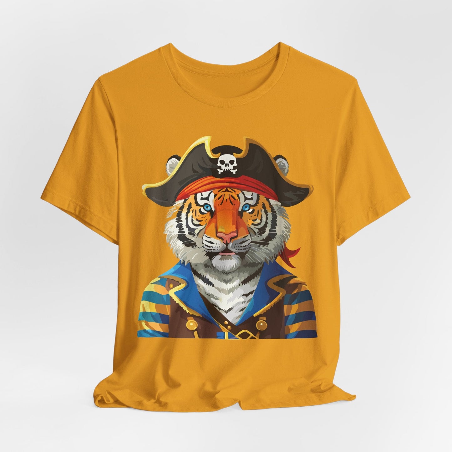 Unisex Animal Tee Shirt Art Design With Wild Animals Gildan Softstyle Cotton T Shirt