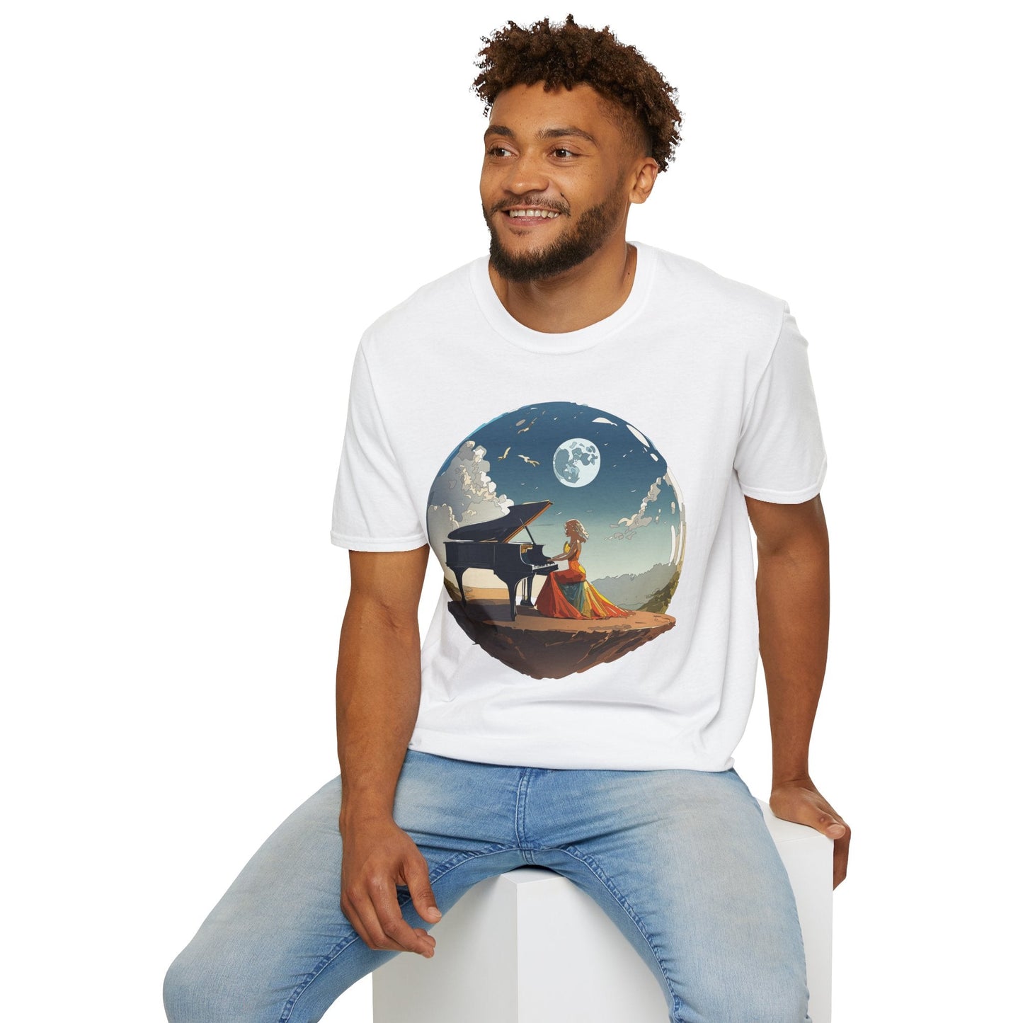Womens Graphic T Shirts Art Design Shirt Gildan Softstyle 64000 Cotton Tee Unisex Comfort