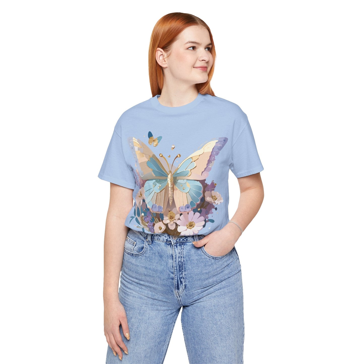 Adelpha Vintage Inspired Graphic T Shirt Unisex Short Sleeve