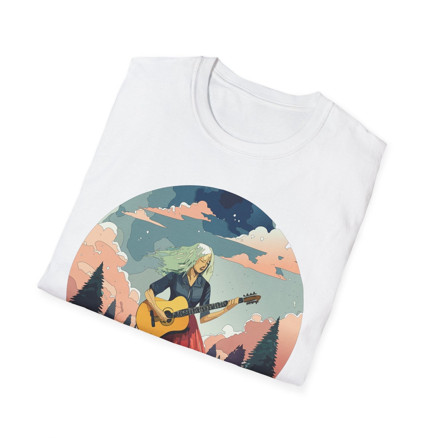 Womens Graphic T Shirt Art Design Ladies Tee Softstyle Gildan 64000 100 Percent Cotton