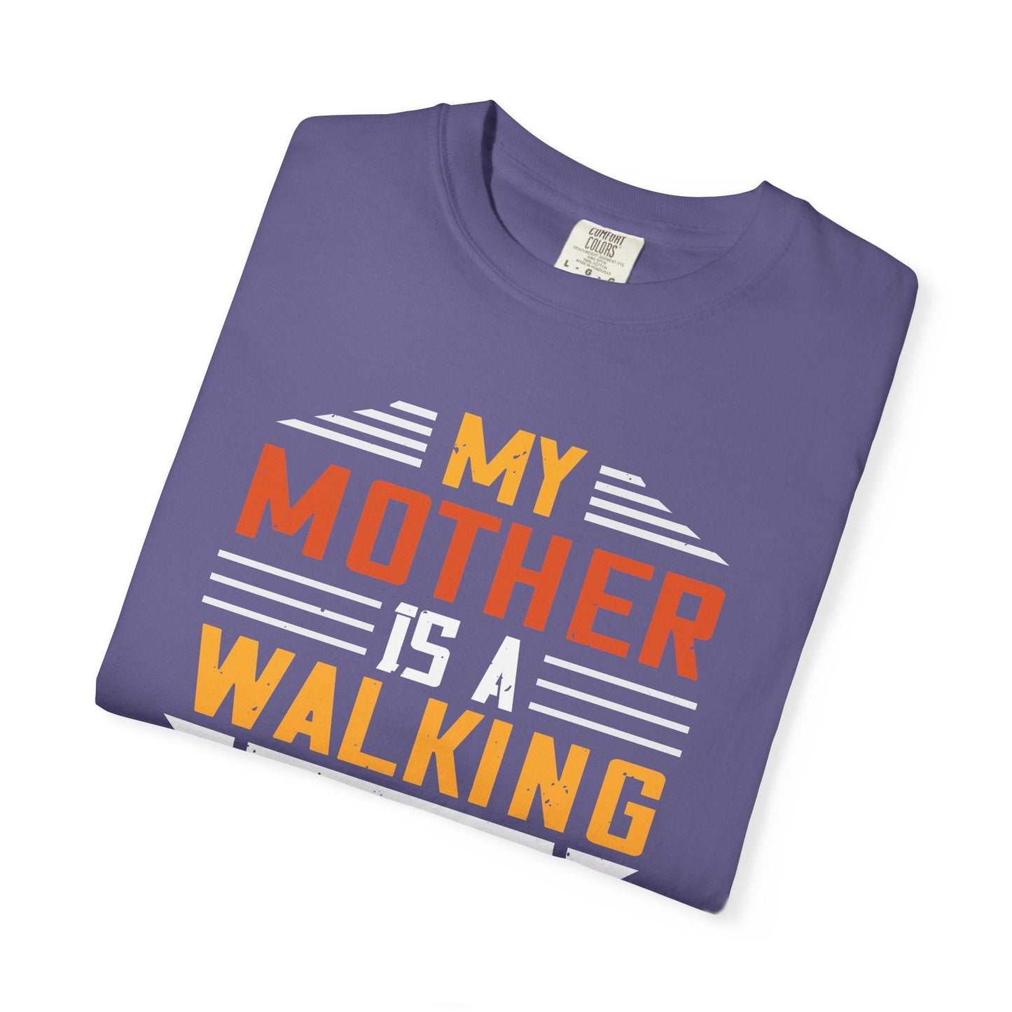 Mom T-shirt Mother Day Mama Tee Unisex Comfort Colors Garment-Dyed Cotton h87