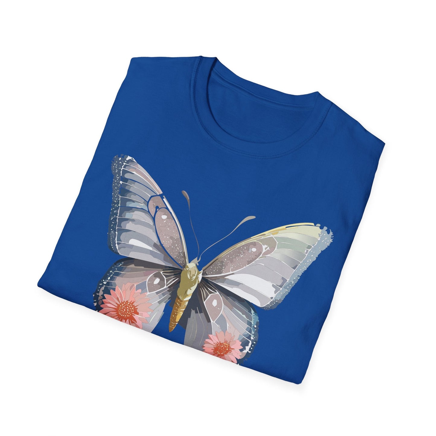 Butterfly Shirt Unisex T Shirt 100 Percent Ring Spun Cotton Softstyle Tee Monarch