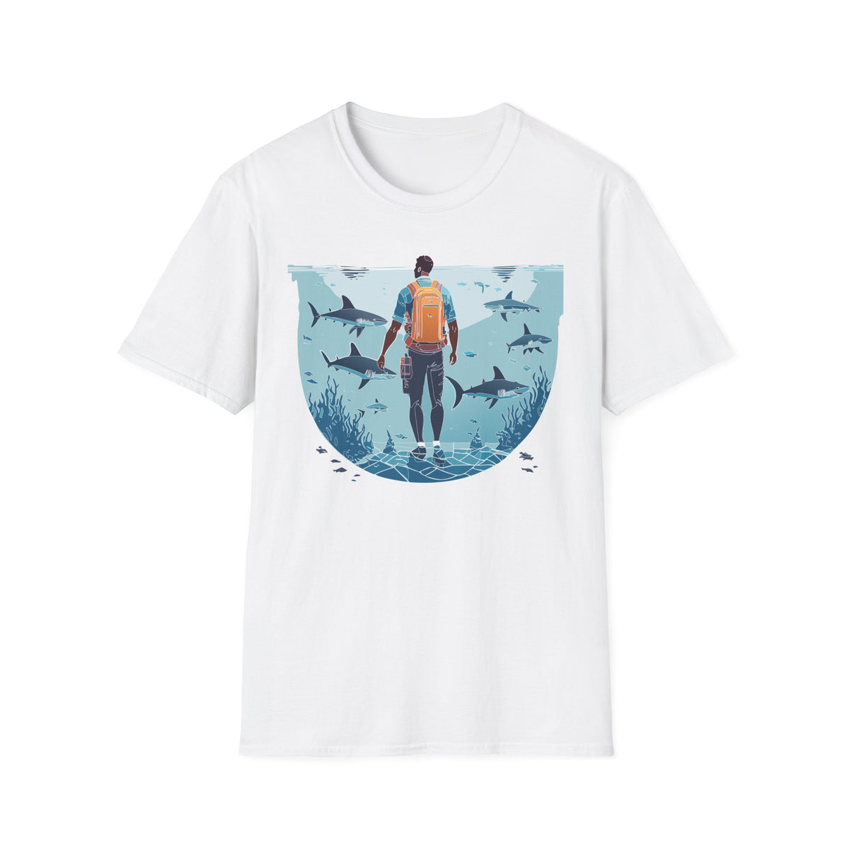 Ocean U boat Graphic Tee Gildan Unisex 100 Cotton Tee Shirt c31