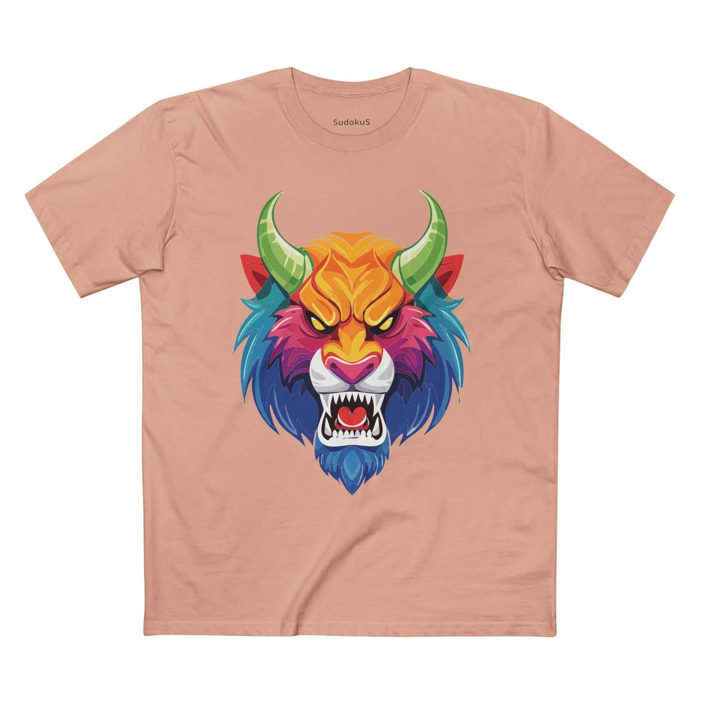 Cartoon Monsters Graphic Unisex 100 Cotton Staple Tee 22