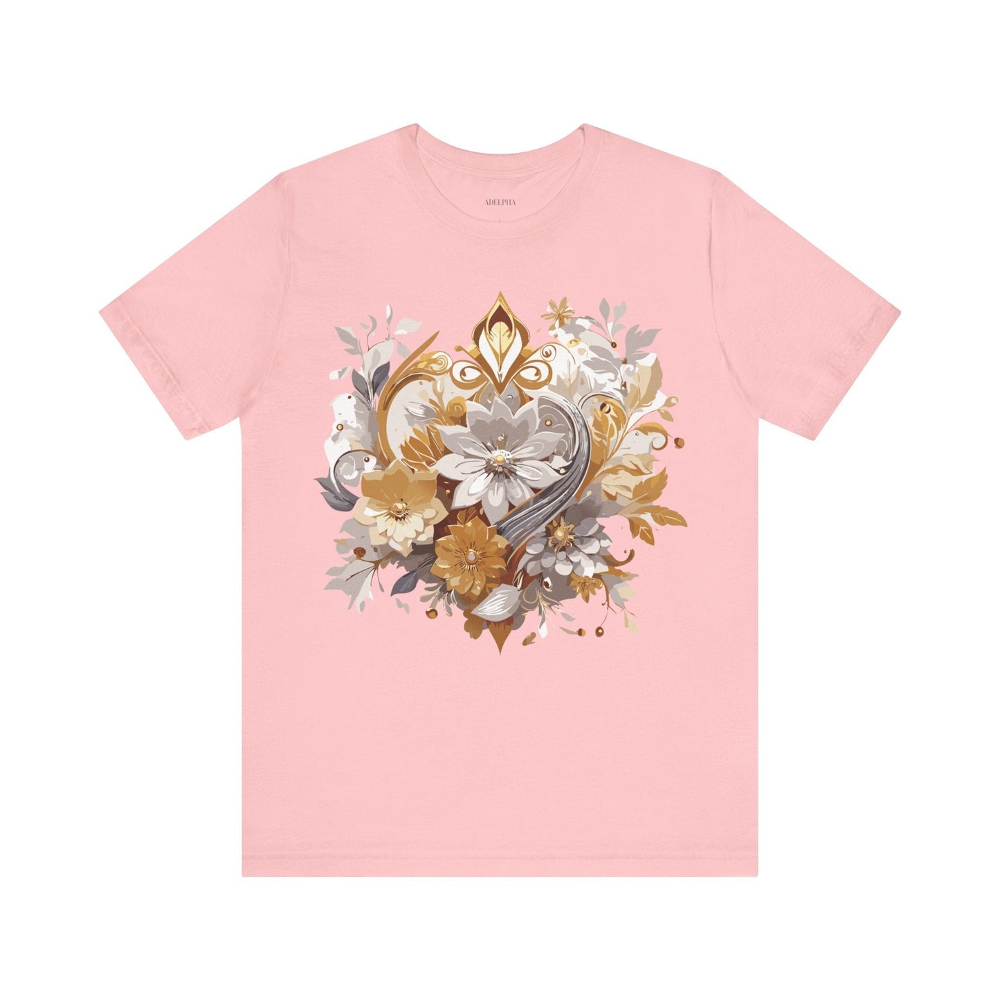 Adelpha Vintage Inspired Unisex Graphic Tee Short Sleeve Jersey Art Design Premium Casual Wear