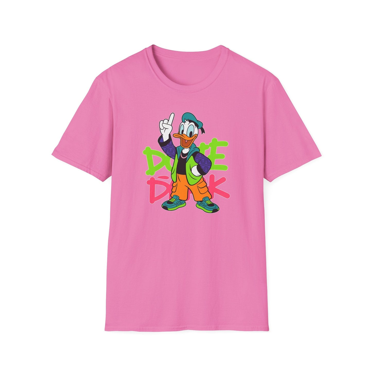 Unisex Cartoon T Shirt Animation Graphic Tee Funny Animals Softstyle 100 Percent Ring Spun Cotton