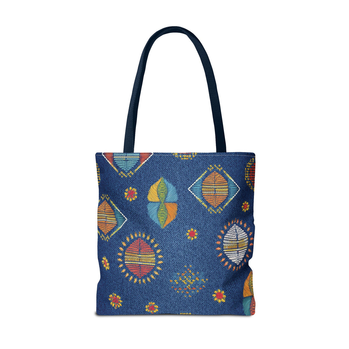 Diwali Graphic Denim Fabric Imitation Print Unisex Canvas Bag Poly Spun 3 Sizes Tote Bag 205-5