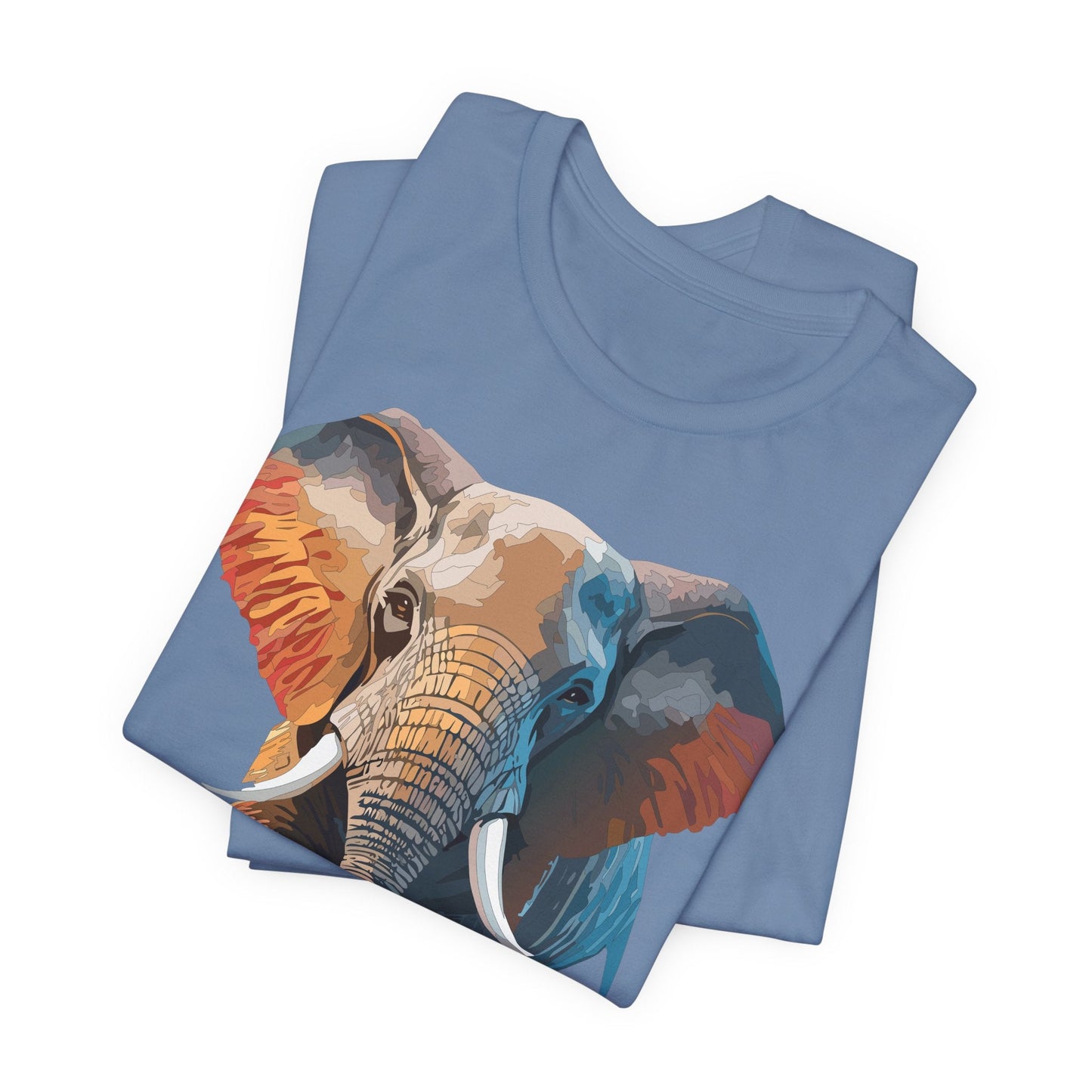 Unisex Animal Shirt With Animals Art Design Graphic Tee Short Sleeve Wild Animals