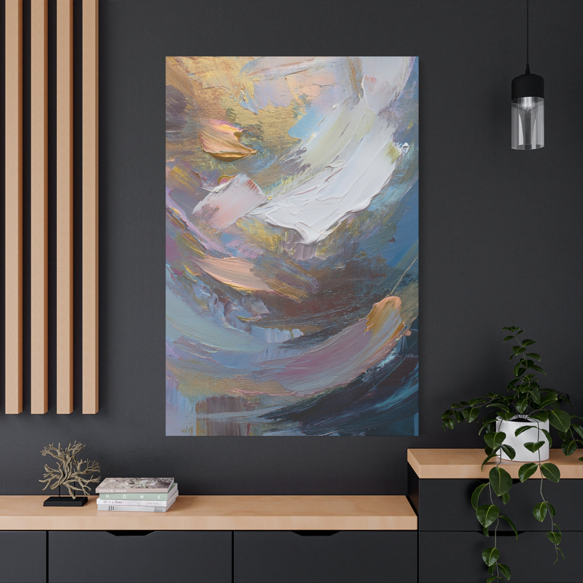 Abstract Oil Painting Print Canvas 20x24,20x30,24x30 24x32,24x36,30x40 32x48,36x48,40x60 Pine-Wood Inner Frame ABS-85