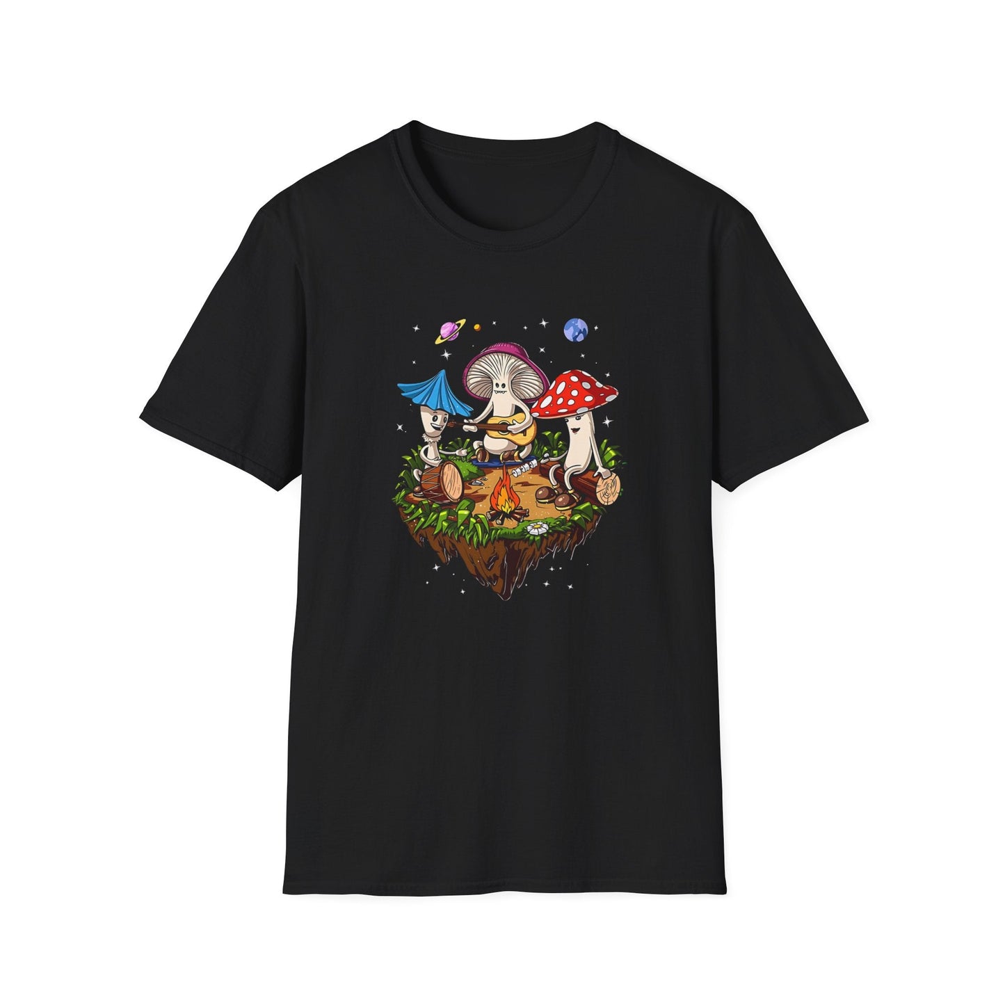 Mashroom Tee Shirt Unisex Funny Mashroom Design Gildan Softstyle 64000 Tee Softstyle Comfort