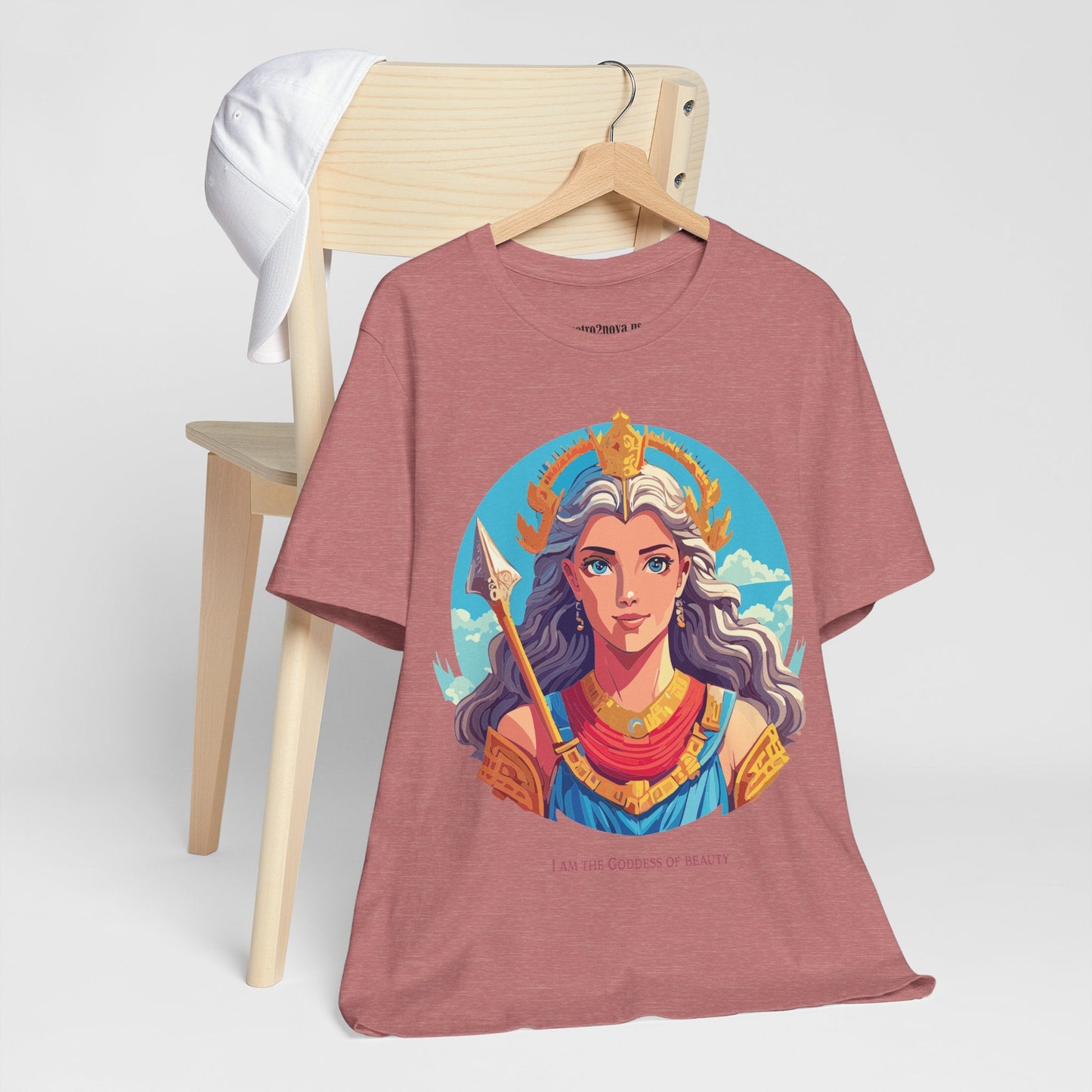 Graphic Cotton Unisex Jersey Short Sleeve T Shirt With Retro2Nova Artwork And Vintage Inspired