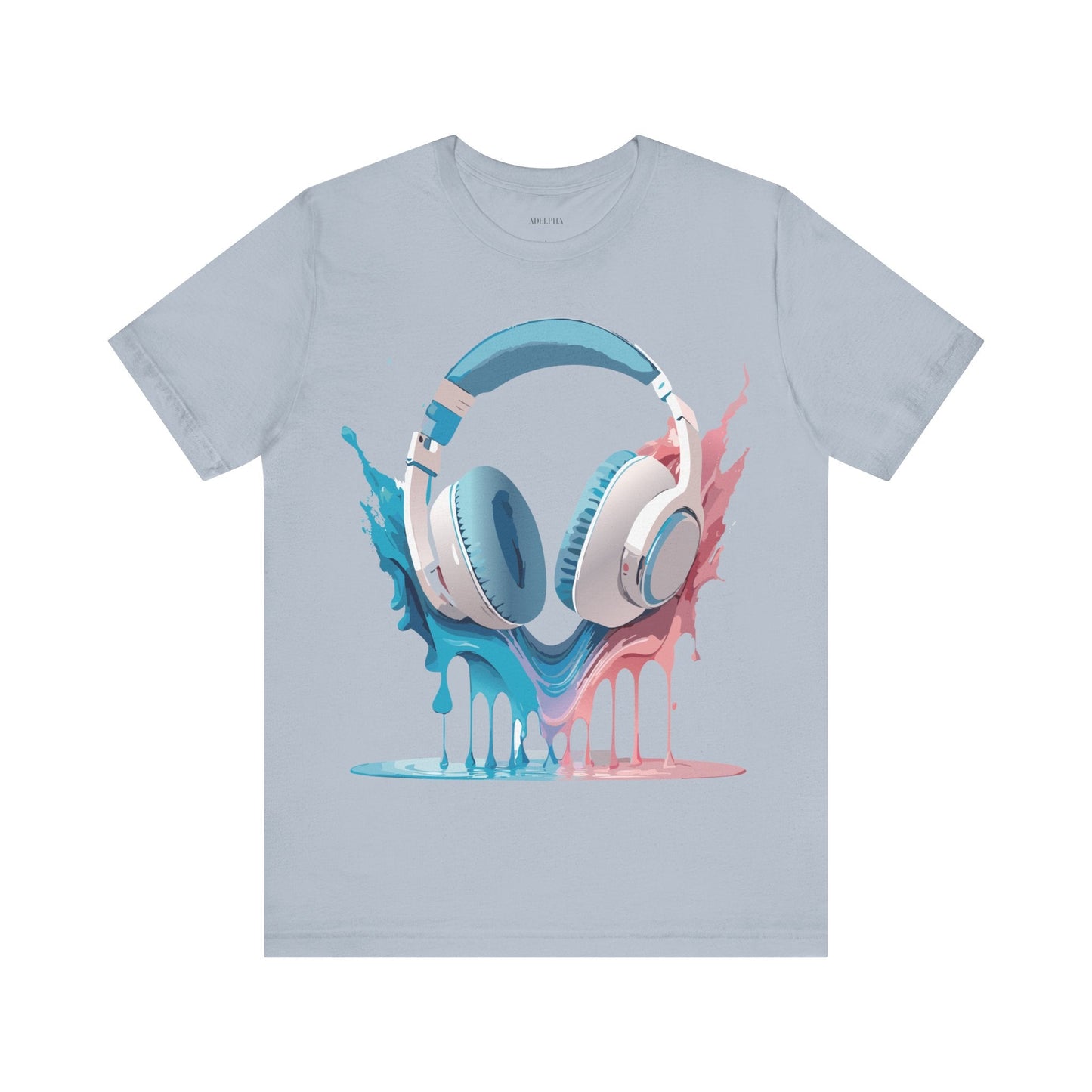 Music Graphic Unisex 100 Cotton Vintage Art with Musical Elements Tee 92