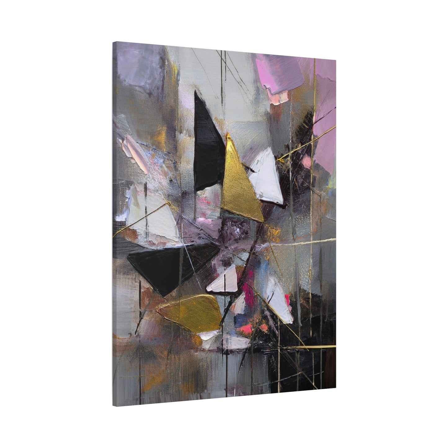 Abstract Oil Painting Print Canvas 20x24,20x30,24x30 24x32,24x36,30x40 32x48,36x48,40x60 Pine-Wood Inner Frame ABS-217