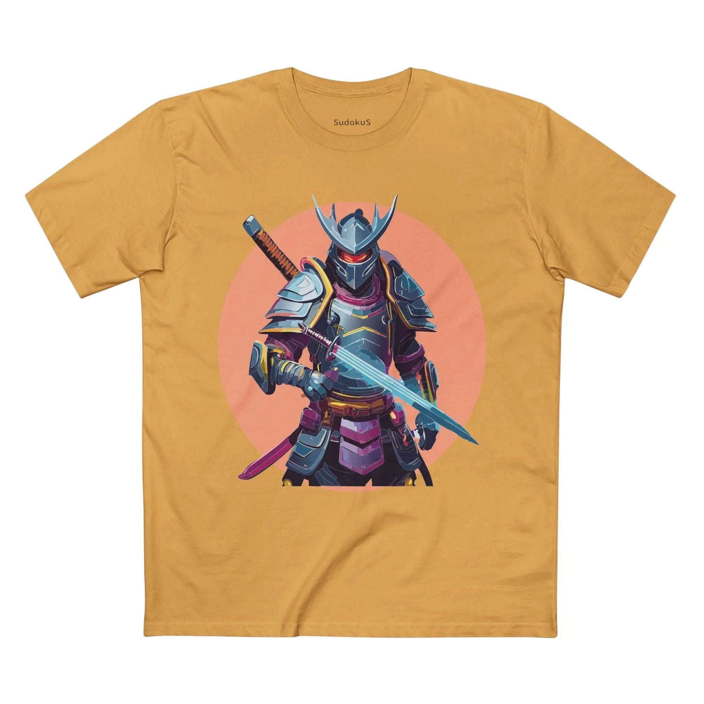 Samurai Graphic Unisex 100 Cotton Staple Tee 7